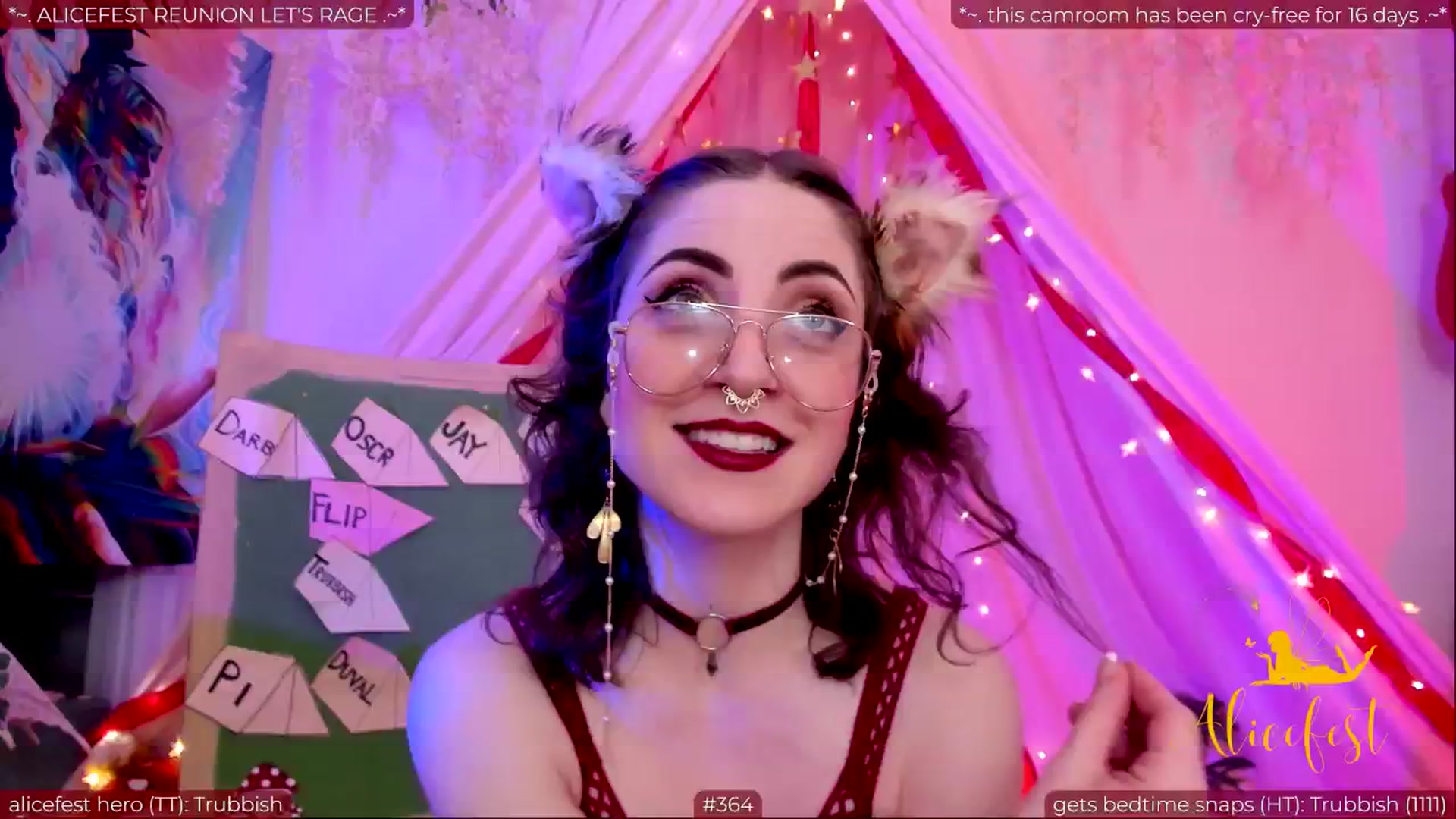 Gallery image thumbnail from aliceisonfire's myfreecams stream on, 06/02/2024, 10:25 image 6 of 20