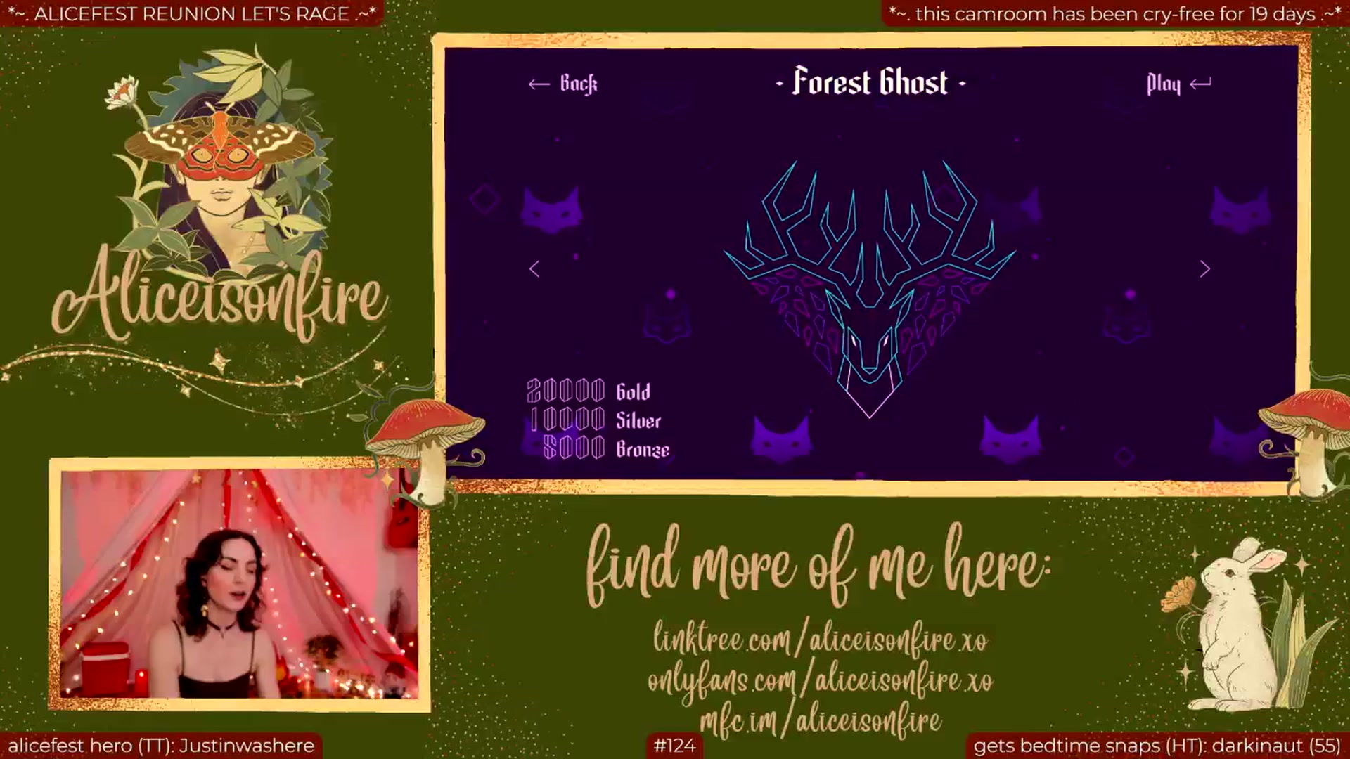 Gallery image thumbnail from aliceisonfire's myfreecams stream on, 06/05/2024, 07:16 image 11 of 20