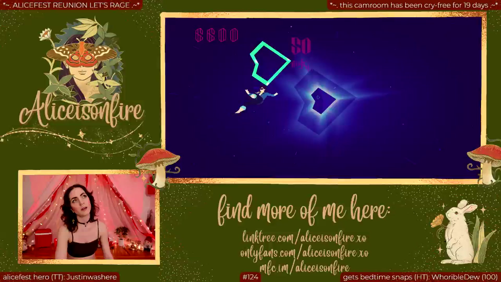 Gallery image thumbnail from aliceisonfire's myfreecams stream on, 06/05/2024, 07:16 image 17 of 20