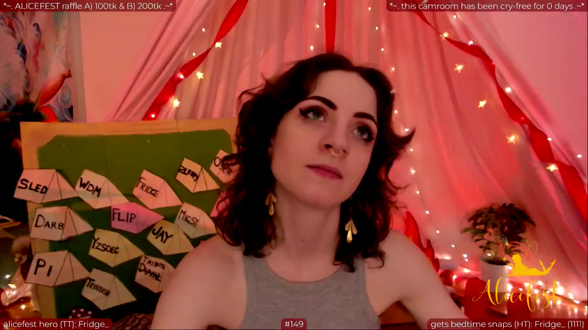 Gallery image thumbnail from aliceisonfire's myfreecams stream on, 06/12/2024, 07:33 image 13 of 20