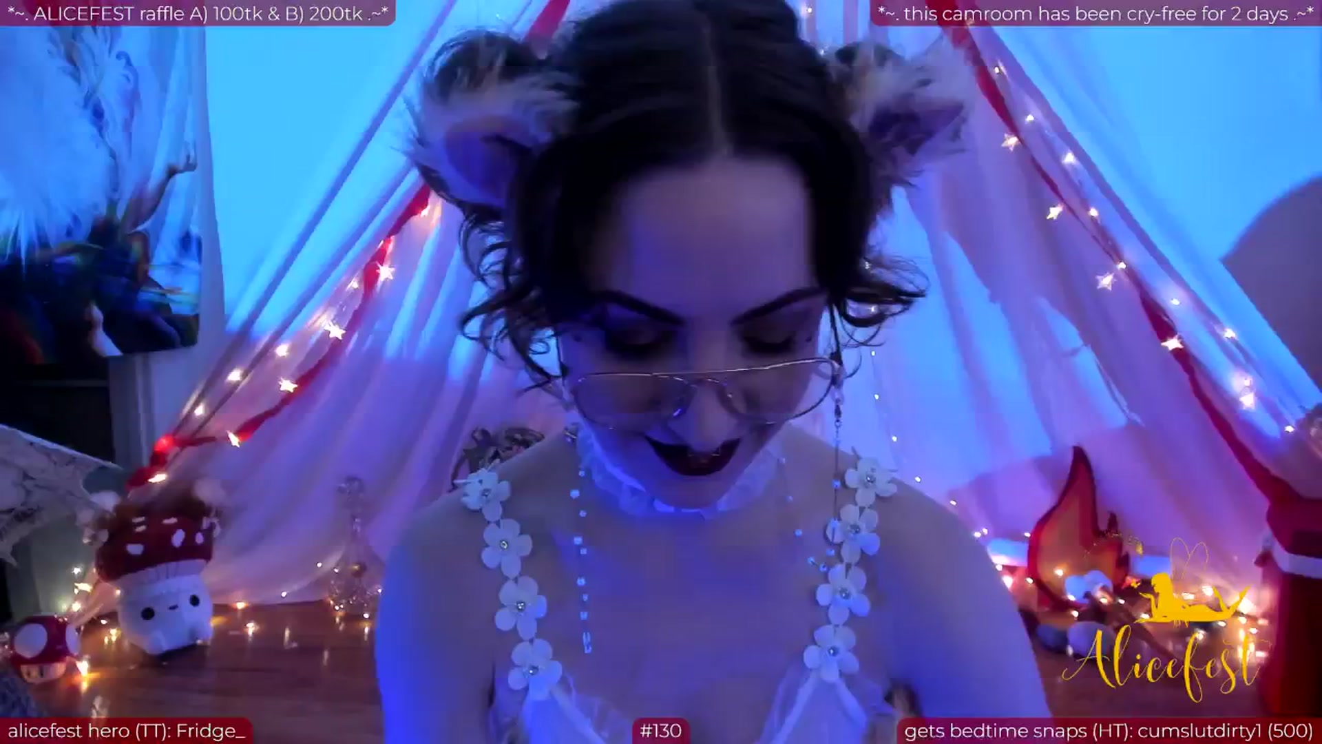 Gallery image thumbnail from aliceisonfire's myfreecams stream on, 06/15/2024, 07:12 image 16 of 20