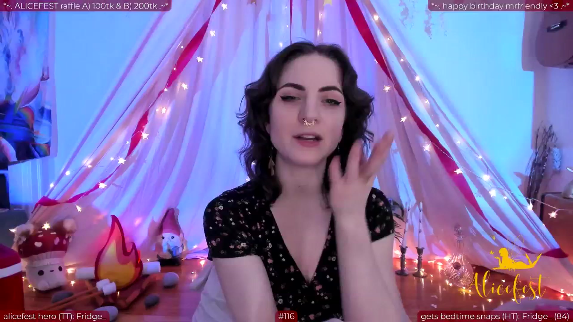 Gallery image thumbnail from aliceisonfire's myfreecams stream on, 06/17/2024, 12:50 image 2 of 20