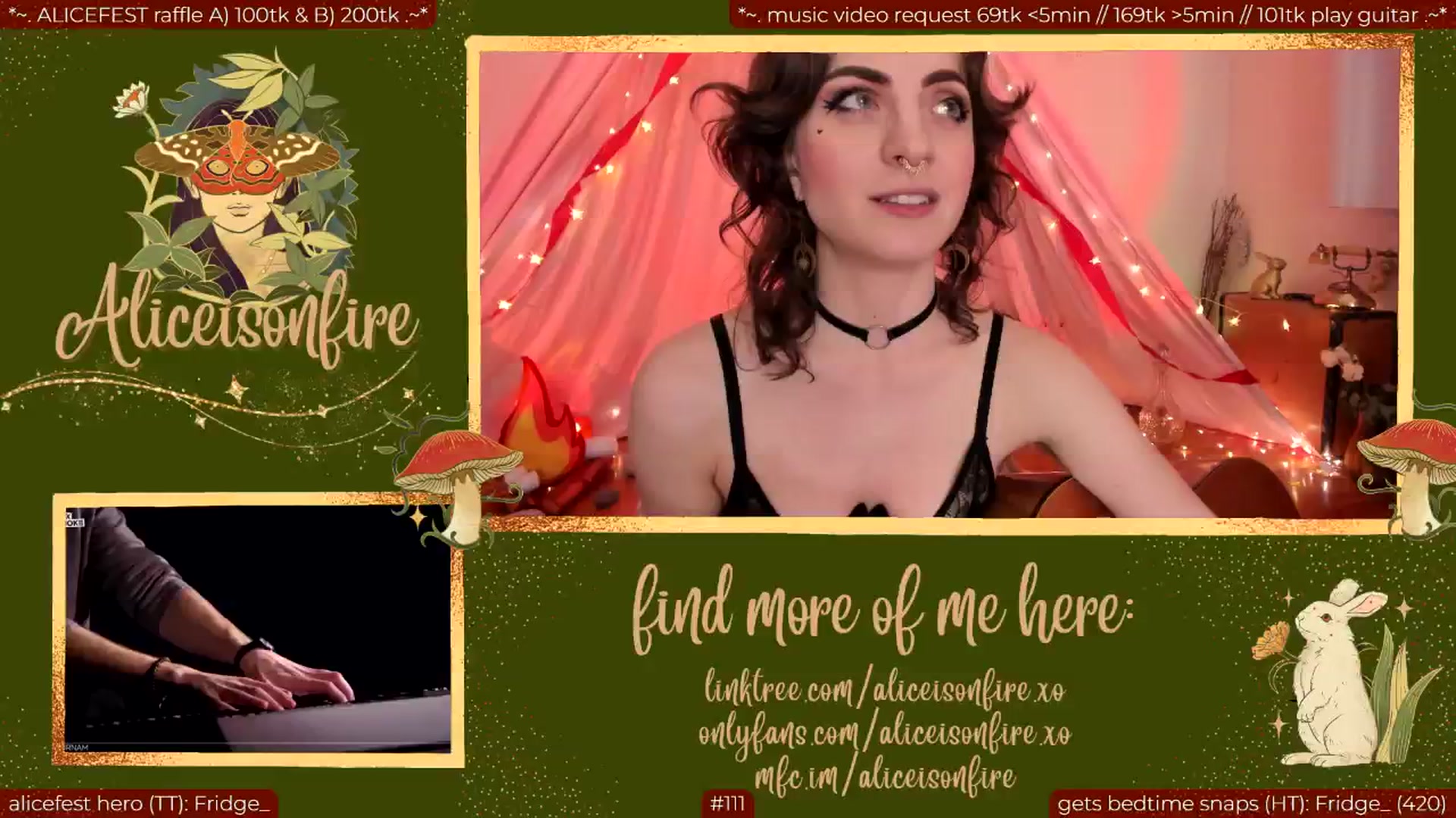 Gallery image thumbnail from aliceisonfire's myfreecams stream on, 06/19/2024, 09:56 image 16 of 20