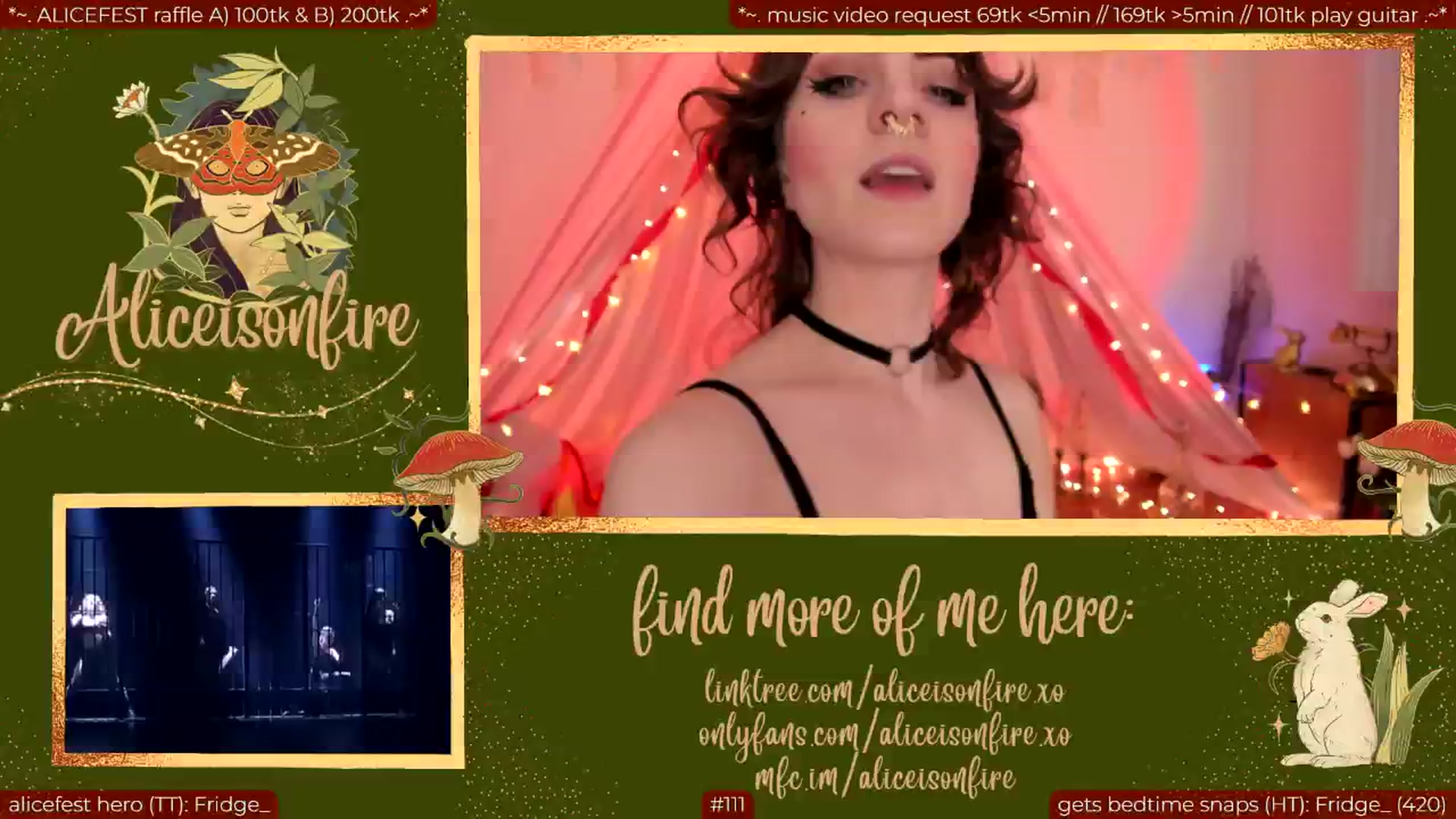 Gallery image thumbnail from aliceisonfire's myfreecams stream on, 06/19/2024, 09:56 image 13 of 20