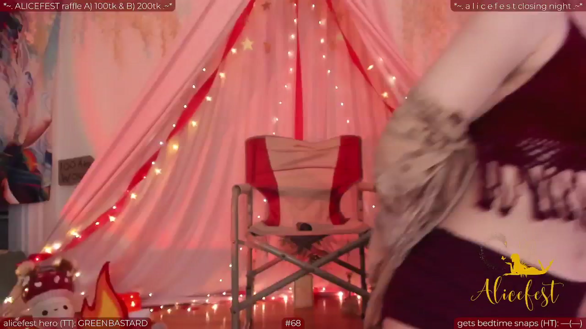 Gallery image thumbnail from aliceisonfire's myfreecams stream on, 07/01/2024, 05:00 image 3 of 20