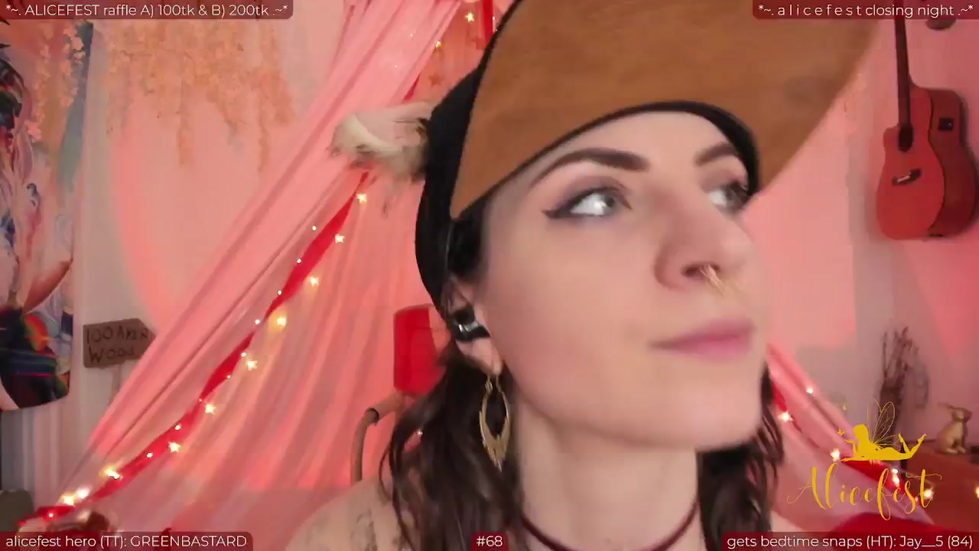 Gallery image thumbnail from aliceisonfire's myfreecams stream on, 07/01/2024, 05:00 image 14 of 20