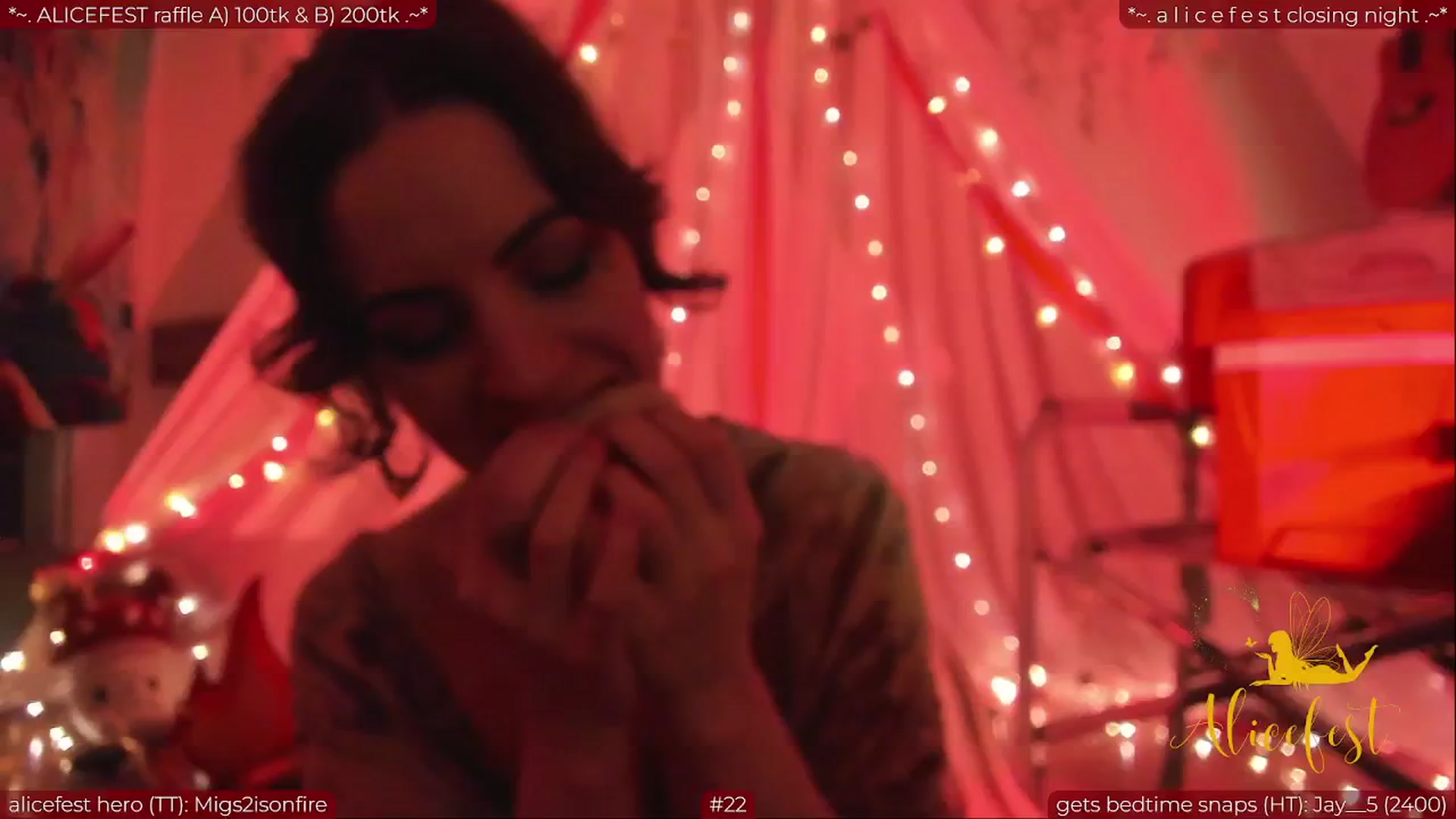 Gallery image thumbnail from aliceisonfire's myfreecams stream on, 07/01/2024, 11:09 image 6 of 20