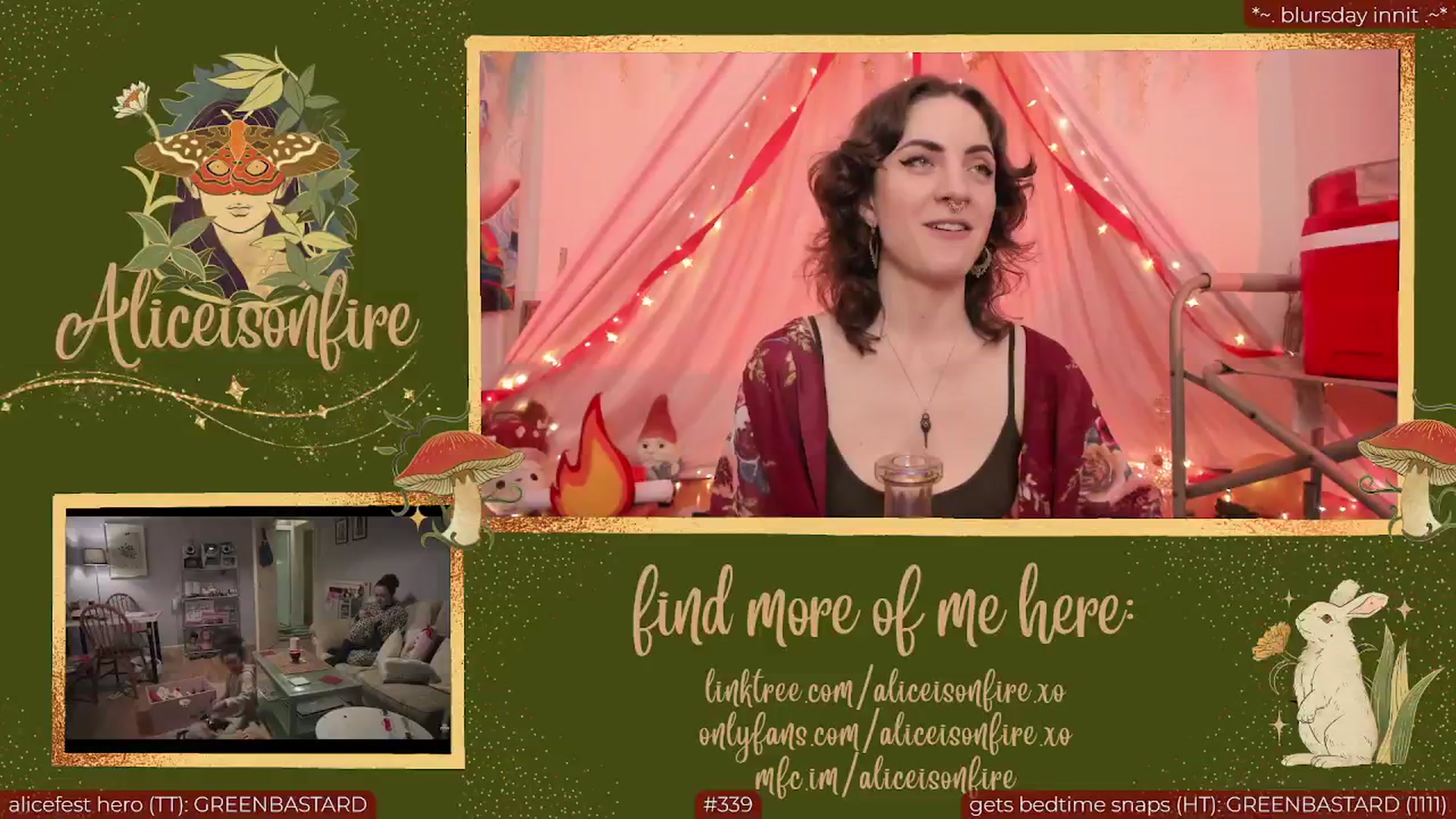 Gallery image thumbnail from aliceisonfire's myfreecams stream on, 07/05/2024, 10:05 image 17 of 20