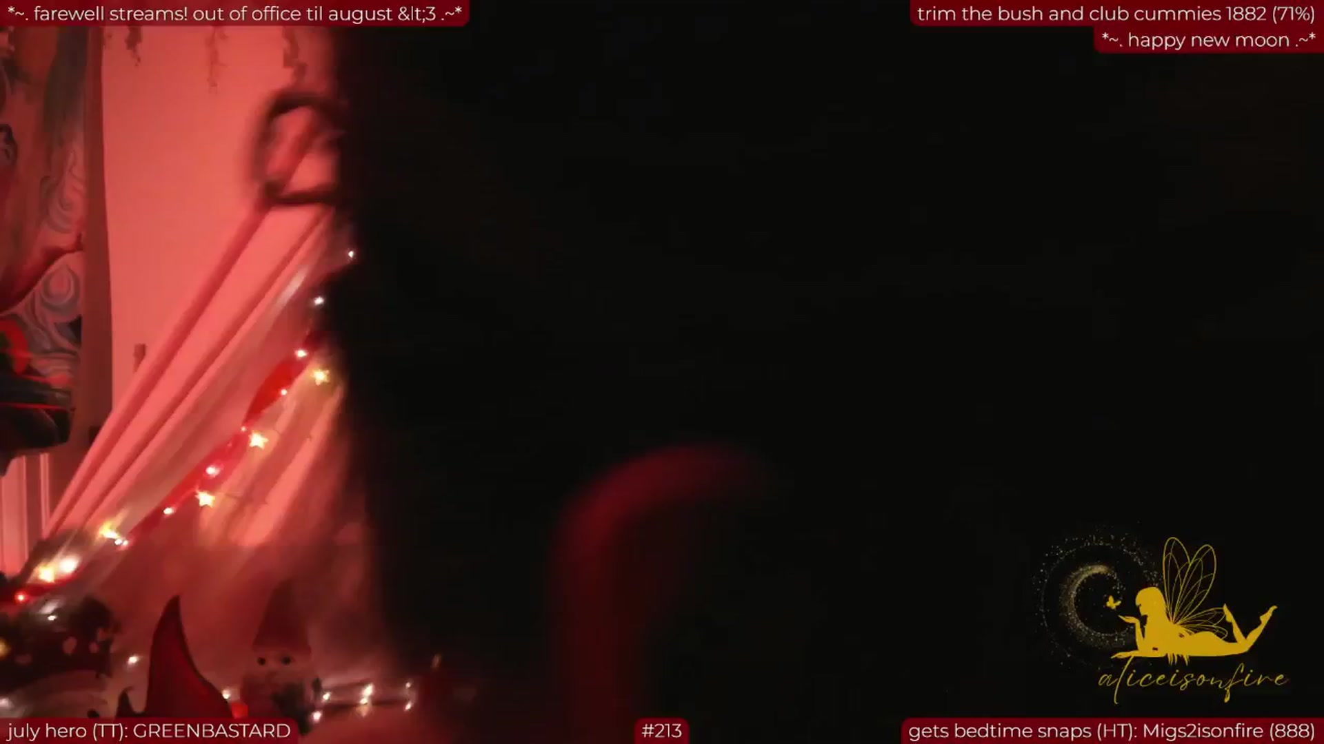 Gallery image thumbnail from aliceisonfire's myfreecams stream on, 07/07/2024, 12:34 image 11 of 20