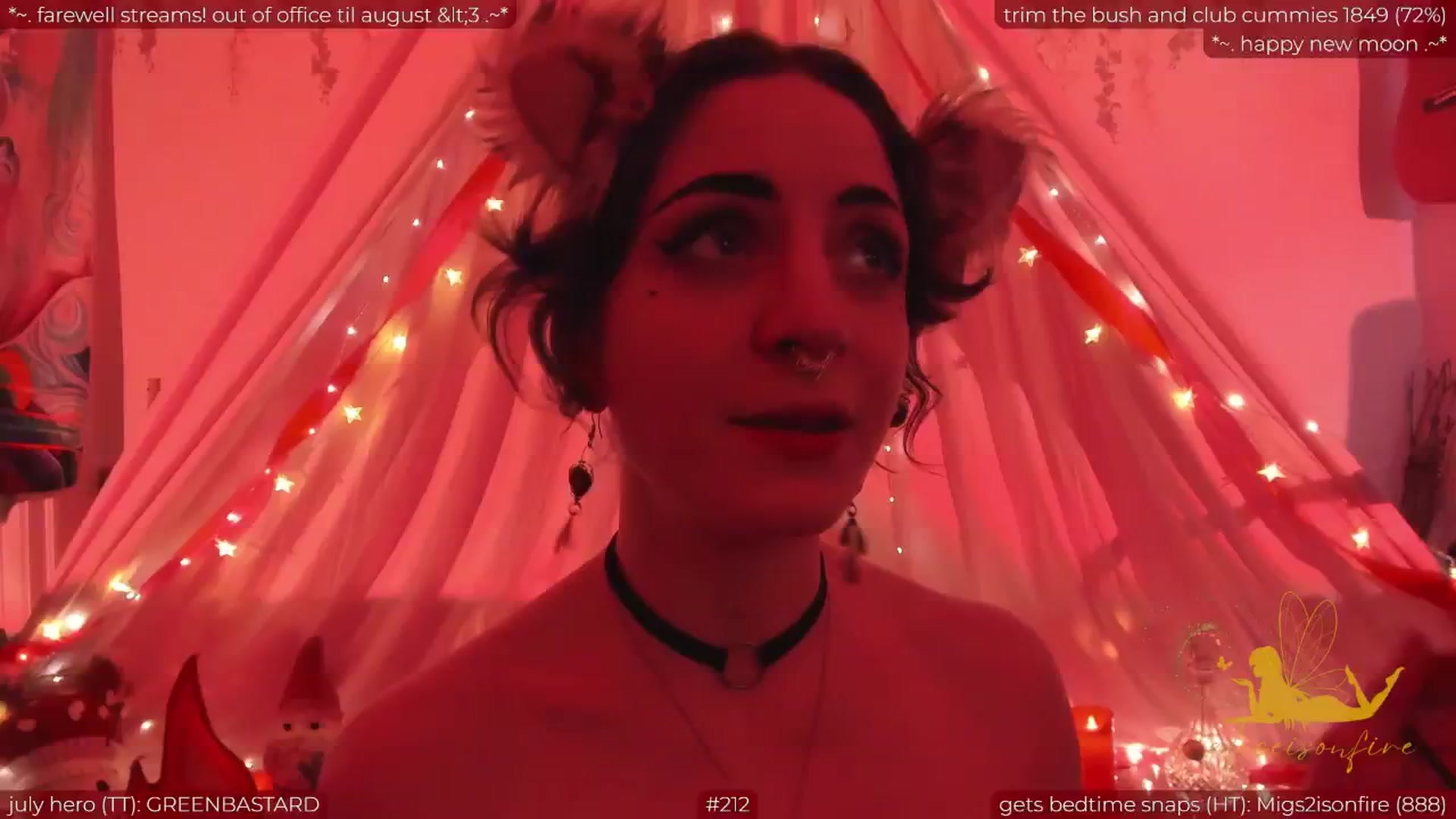 Gallery image thumbnail from aliceisonfire's myfreecams stream on, 07/07/2024, 12:34 image 14 of 20