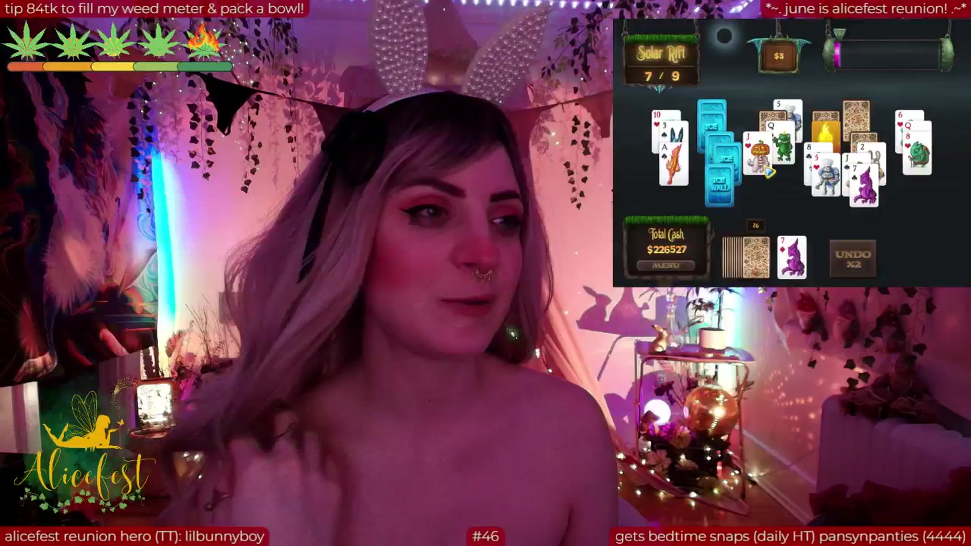 Gallery image thumbnail from aliceisonfire's myfreecams stream on, 06/07/2025, 14:10 image 4 of 20