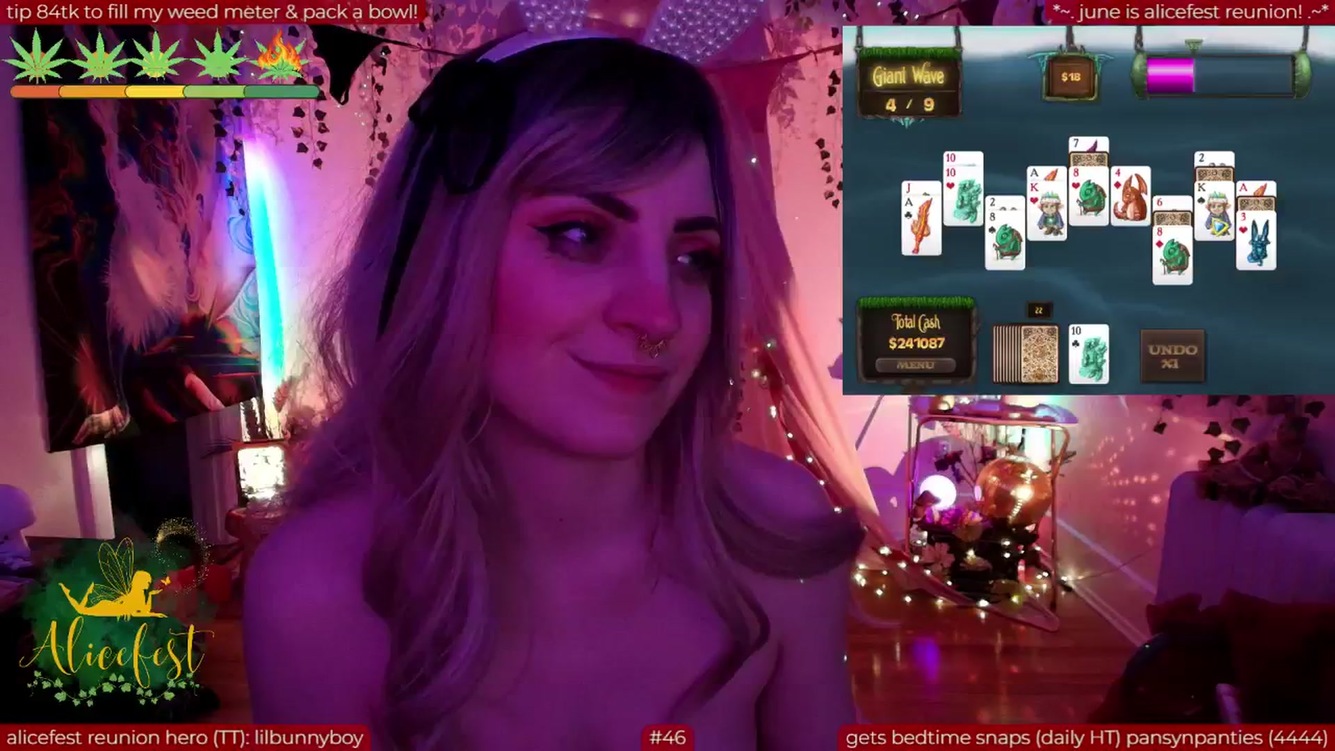 Gallery image thumbnail from aliceisonfire's myfreecams stream on, 06/07/2025, 14:10 image 7 of 20