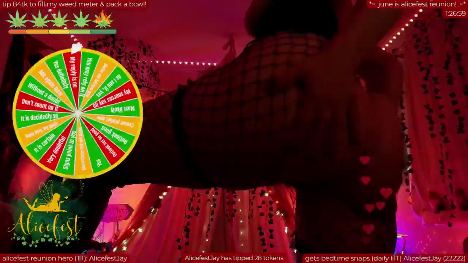 Gallery image thumbnail from aliceisonfire's myfreecams stream on, 06/09/2025, 10:52 image 17 of 20
