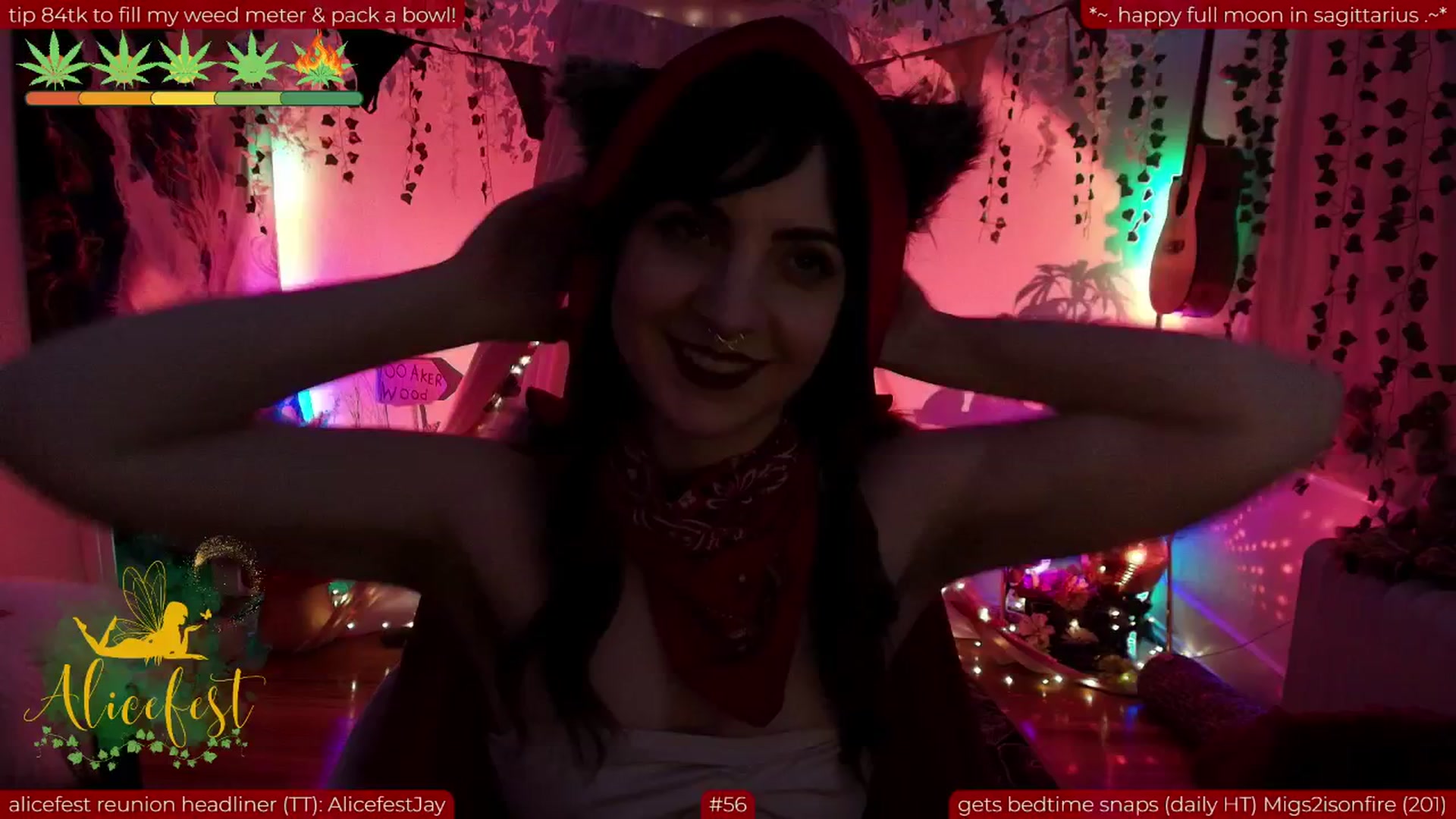 Gallery image thumbnail from aliceisonfire's myfreecams stream on, 06/12/2025, 11:10 image 3 of 20