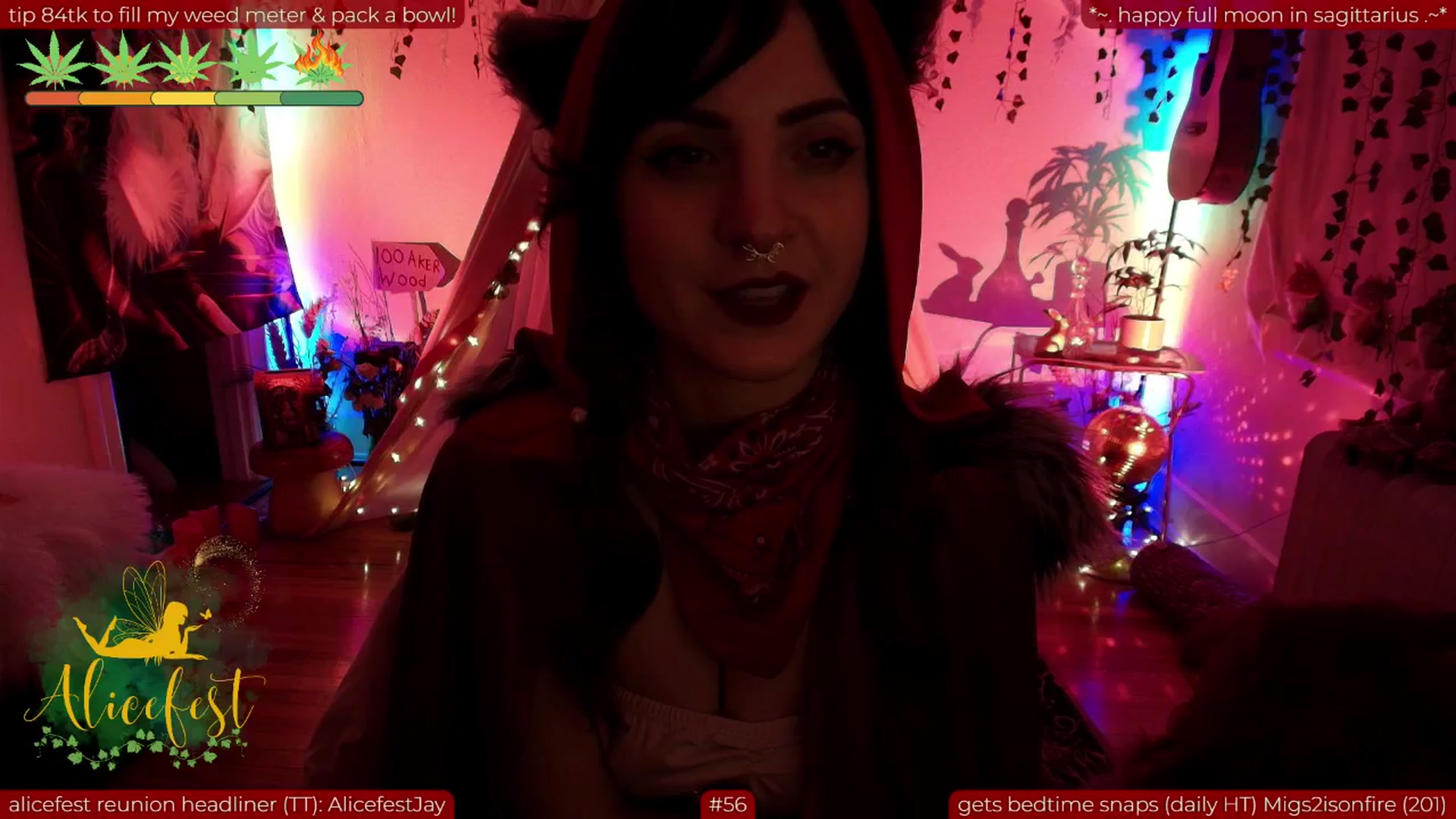 Gallery image thumbnail from aliceisonfire's myfreecams stream on, 06/12/2025, 11:10 image 1 of 20