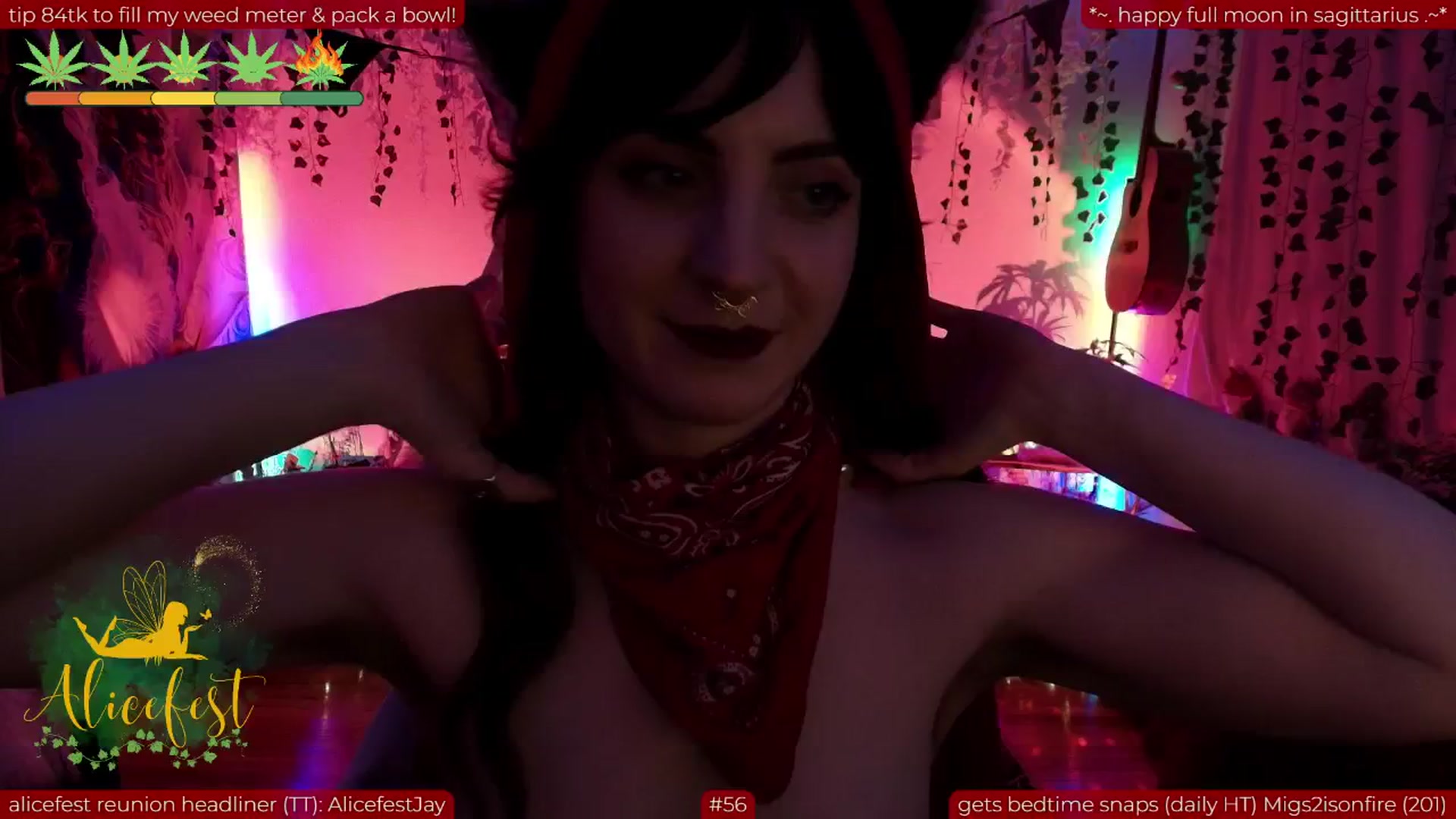 Gallery image thumbnail from aliceisonfire's myfreecams stream on, 06/12/2025, 11:10 image 20 of 20
