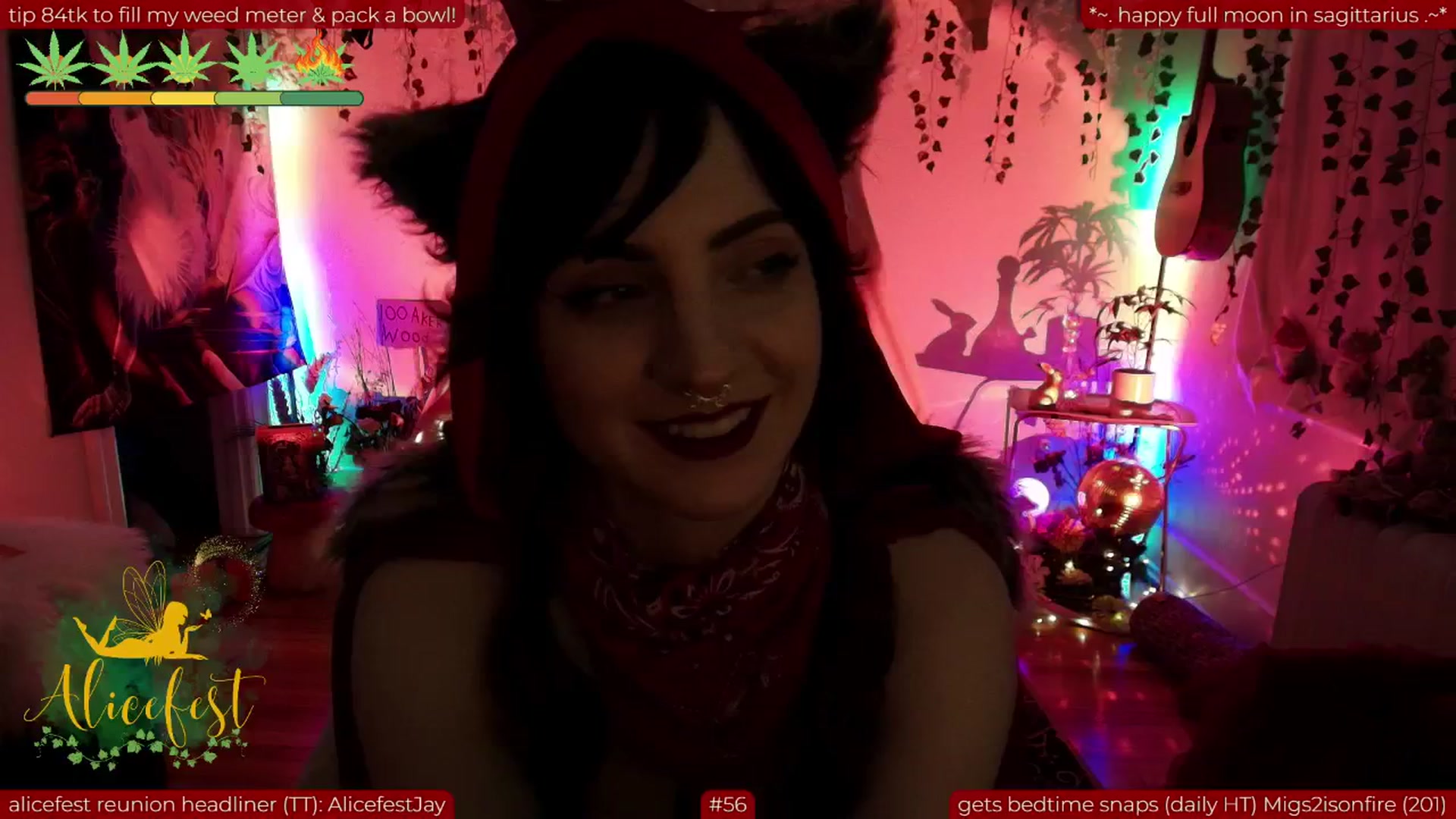Gallery image thumbnail from aliceisonfire's myfreecams stream on, 06/12/2025, 11:10 image 8 of 20