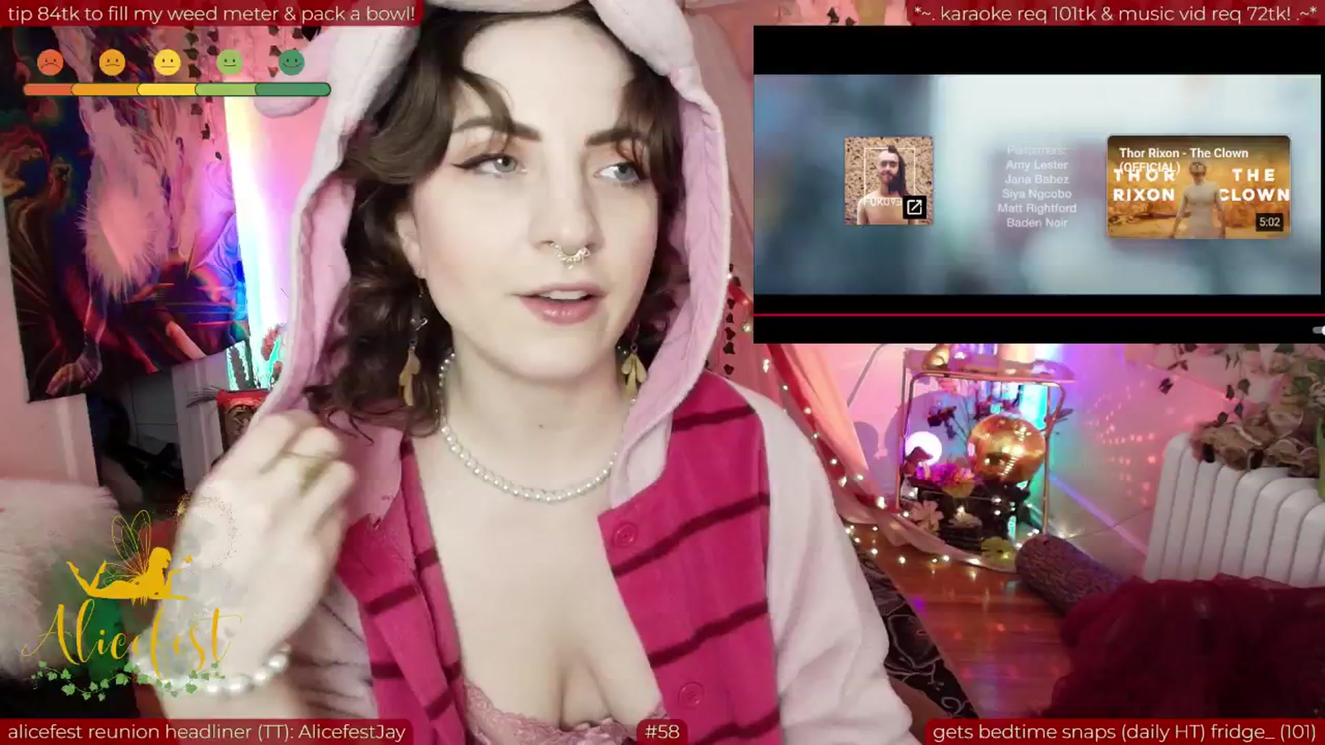 Gallery image thumbnail from aliceisonfire's myfreecams stream on, 06/13/2025, 08:42 image 6 of 20