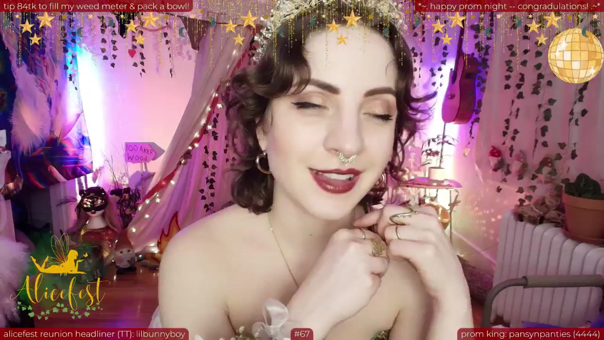 Gallery image thumbnail from aliceisonfire's myfreecams stream on, 06/21/2025, 09:47 image 18 of 20