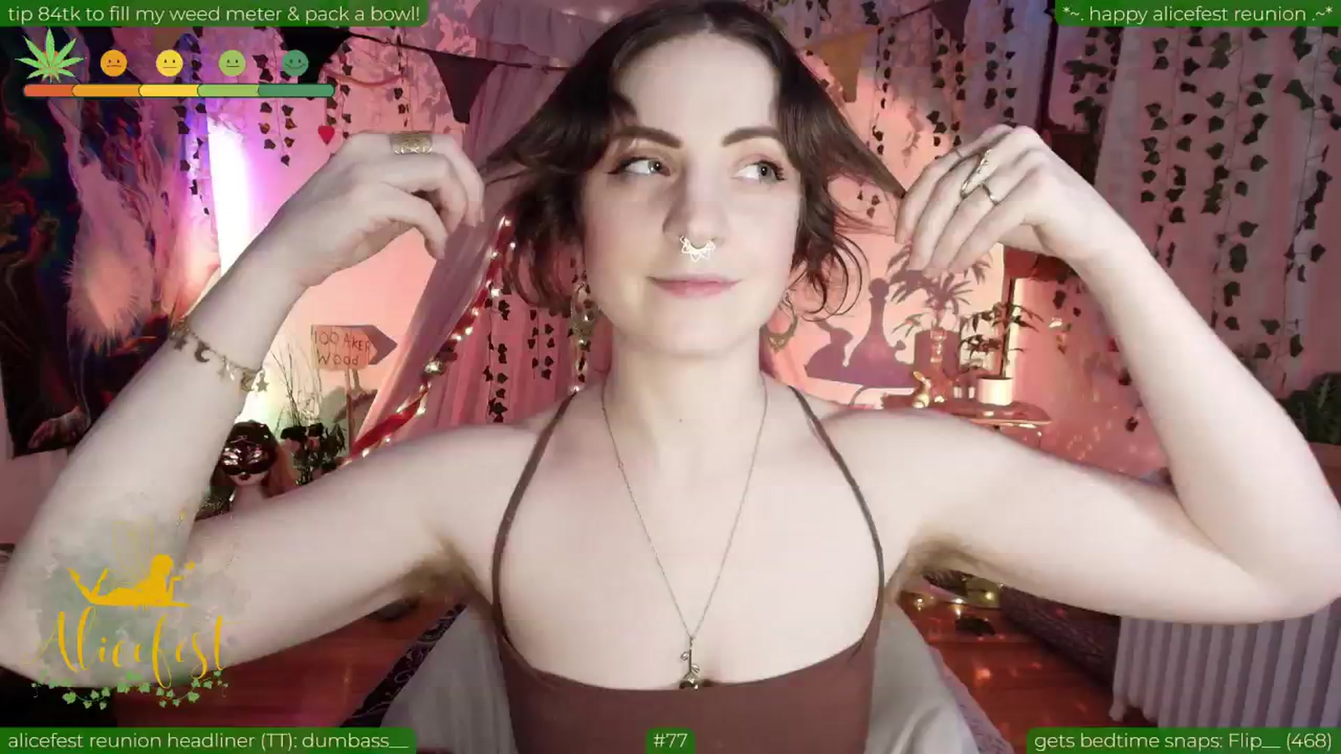 Gallery image thumbnail from aliceisonfire's myfreecams stream on, 06/29/2025, 11:55 image 3 of 20