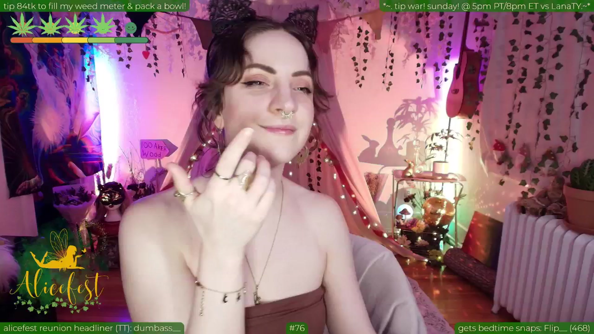Gallery image thumbnail from aliceisonfire's myfreecams stream on, 06/29/2025, 11:55 image 11 of 20