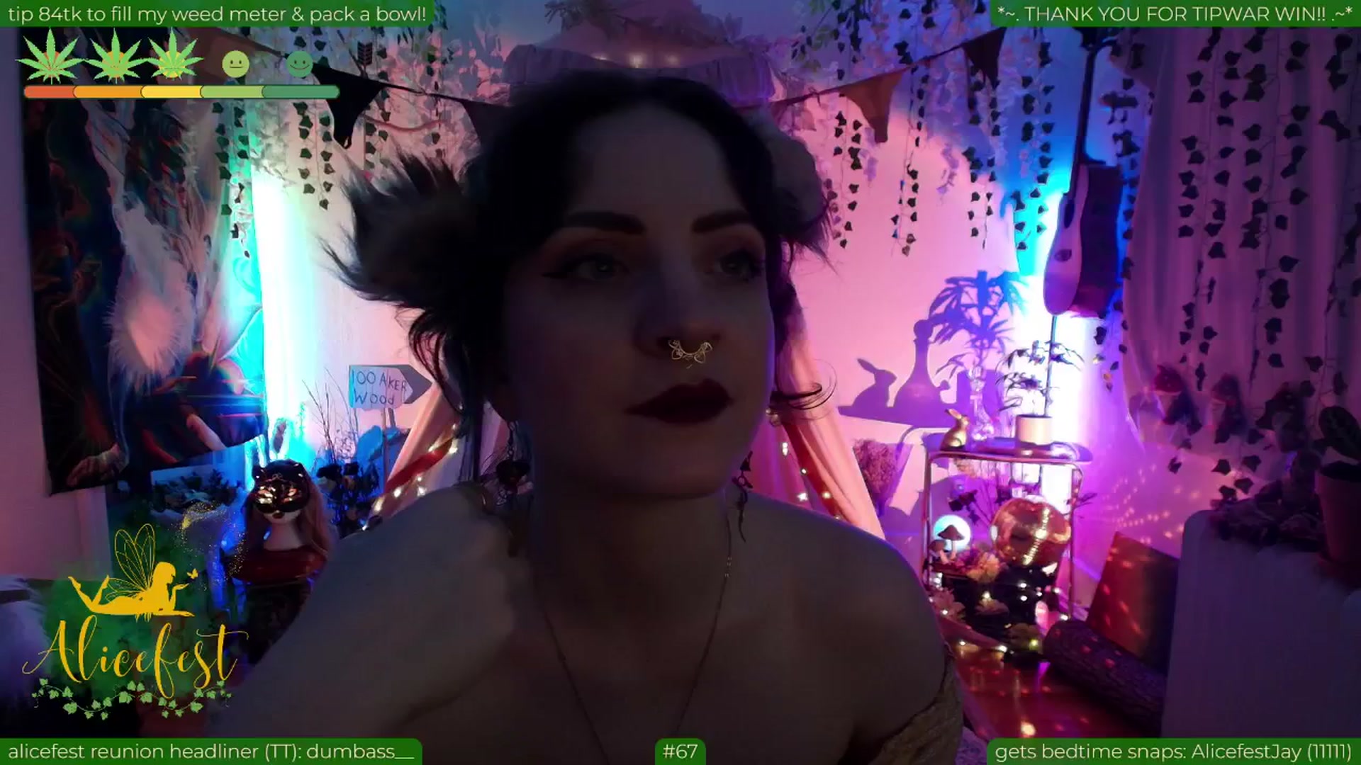Gallery image thumbnail from aliceisonfire's myfreecams stream on, 06/30/2025, 06:53 image 20 of 20