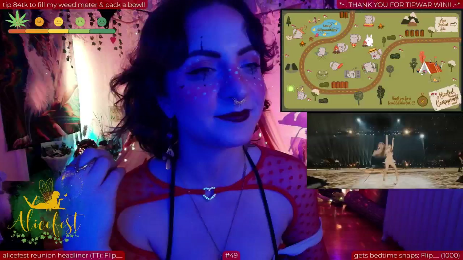 Gallery image thumbnail from aliceisonfire's myfreecams stream on, 07/01/2025, 09:43 image 17 of 20