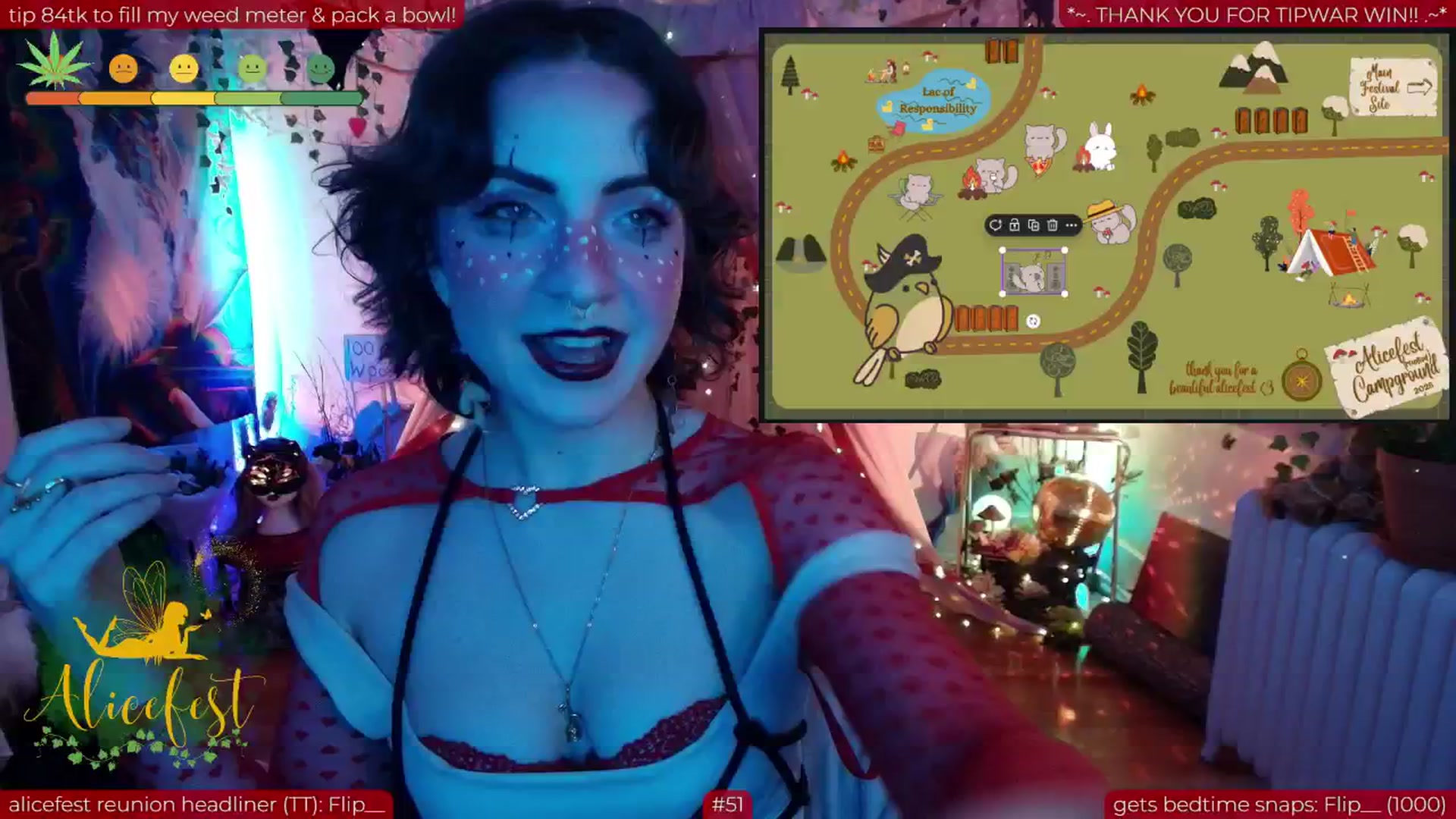 Gallery image thumbnail from aliceisonfire's myfreecams stream on, 07/01/2025, 09:43 image 16 of 20