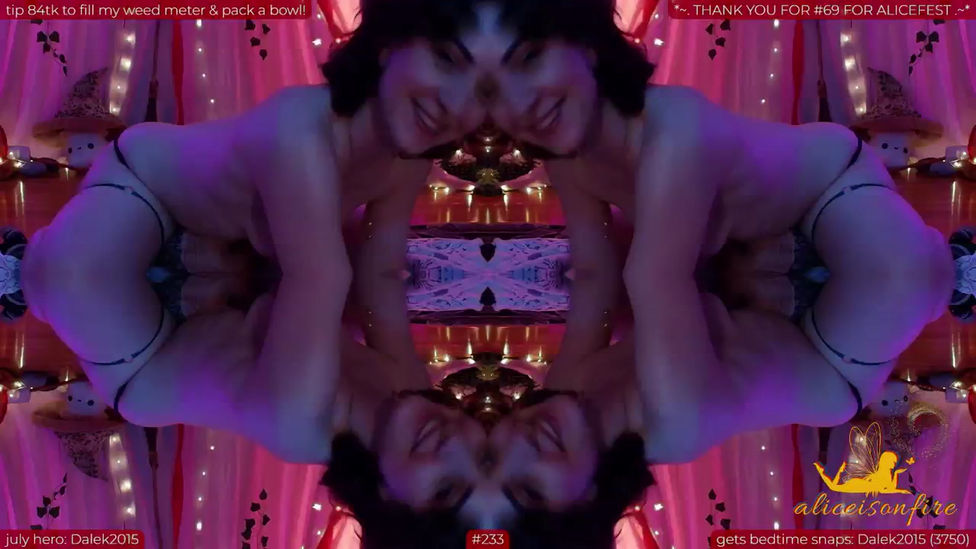 Gallery image thumbnail from aliceisonfire's myfreecams stream on, 07/04/2025, 11:12 image 11 of 20