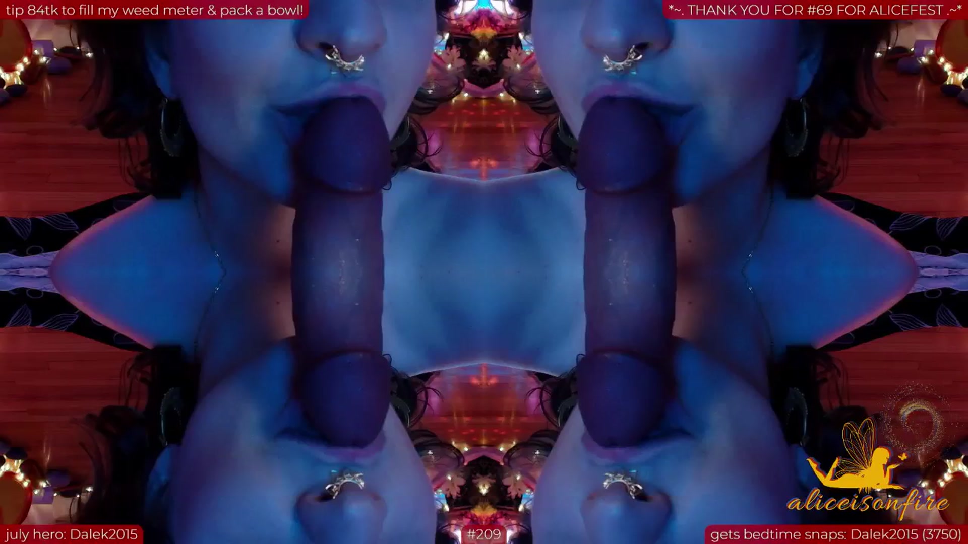 Gallery image thumbnail from aliceisonfire's myfreecams stream on, 07/04/2025, 11:12 image 14 of 20