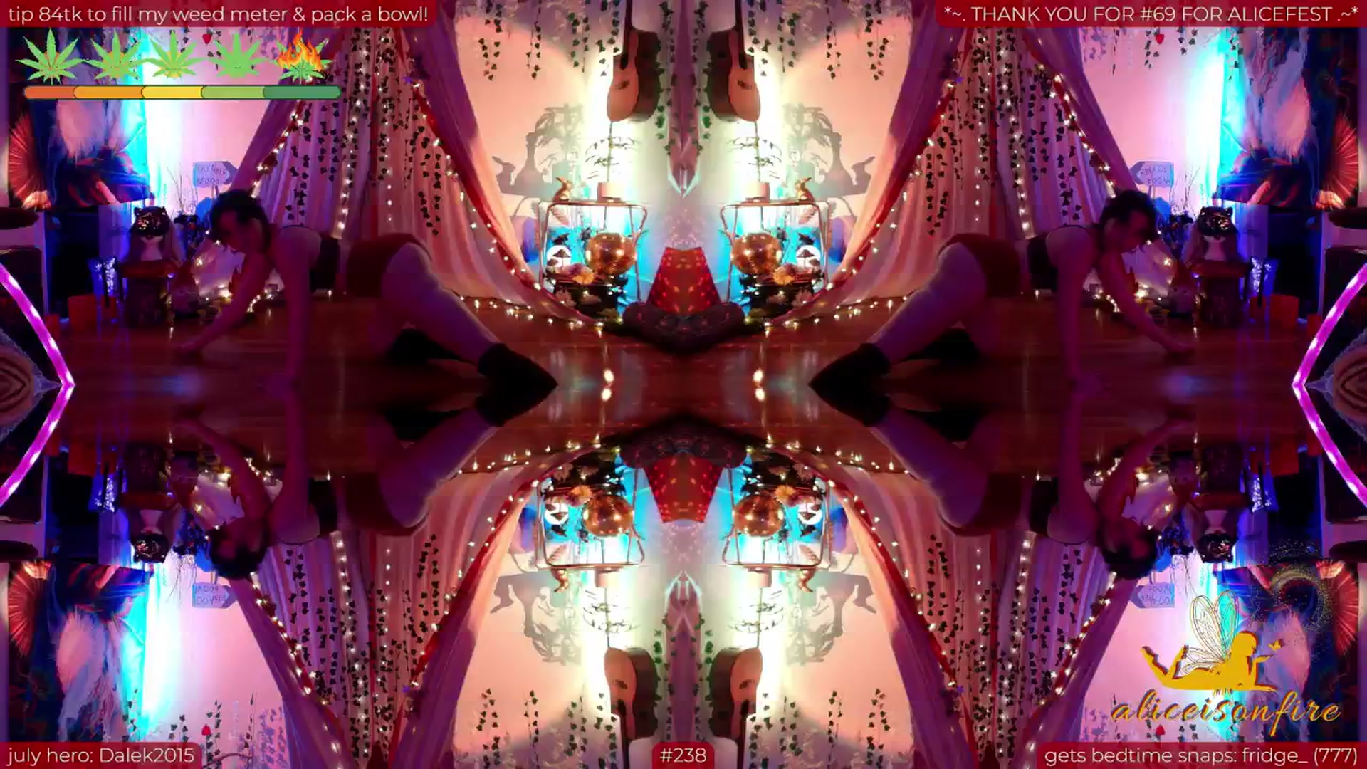 Gallery image thumbnail from aliceisonfire's myfreecams stream on, 07/05/2025, 09:36 image 16 of 20