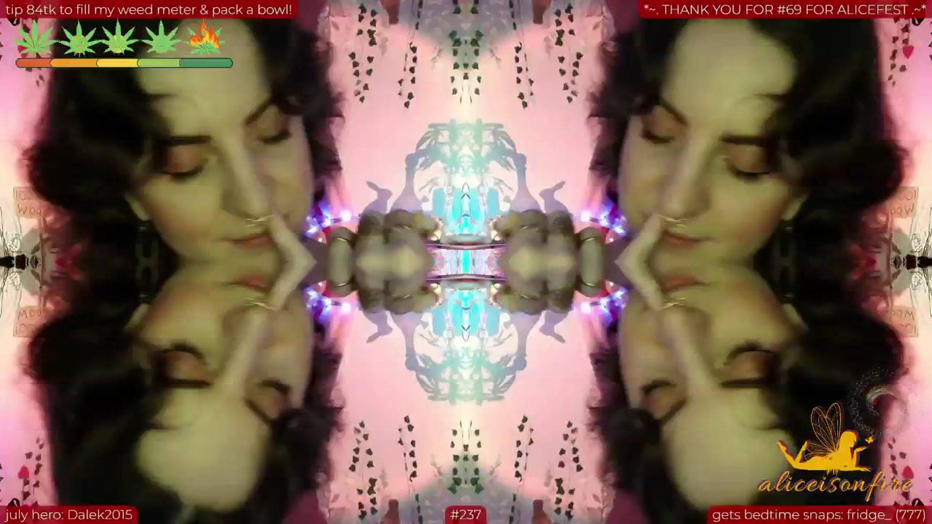 Gallery image thumbnail from aliceisonfire's myfreecams stream on, 07/05/2025, 09:36 image 12 of 20