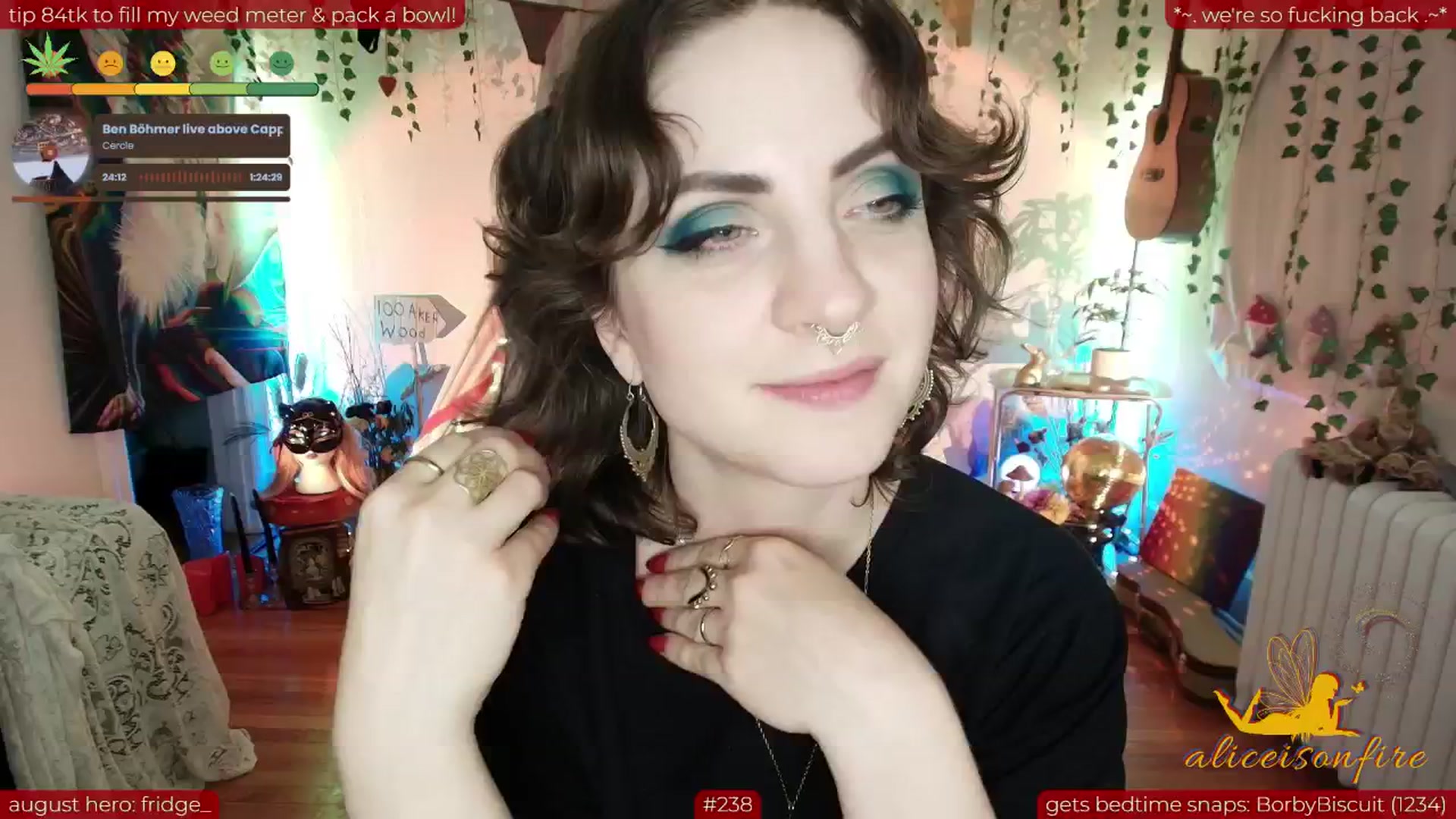 Gallery image thumbnail from aliceisonfire's myfreecams stream on, 08/08/2025, 12:02 image 20 of 20