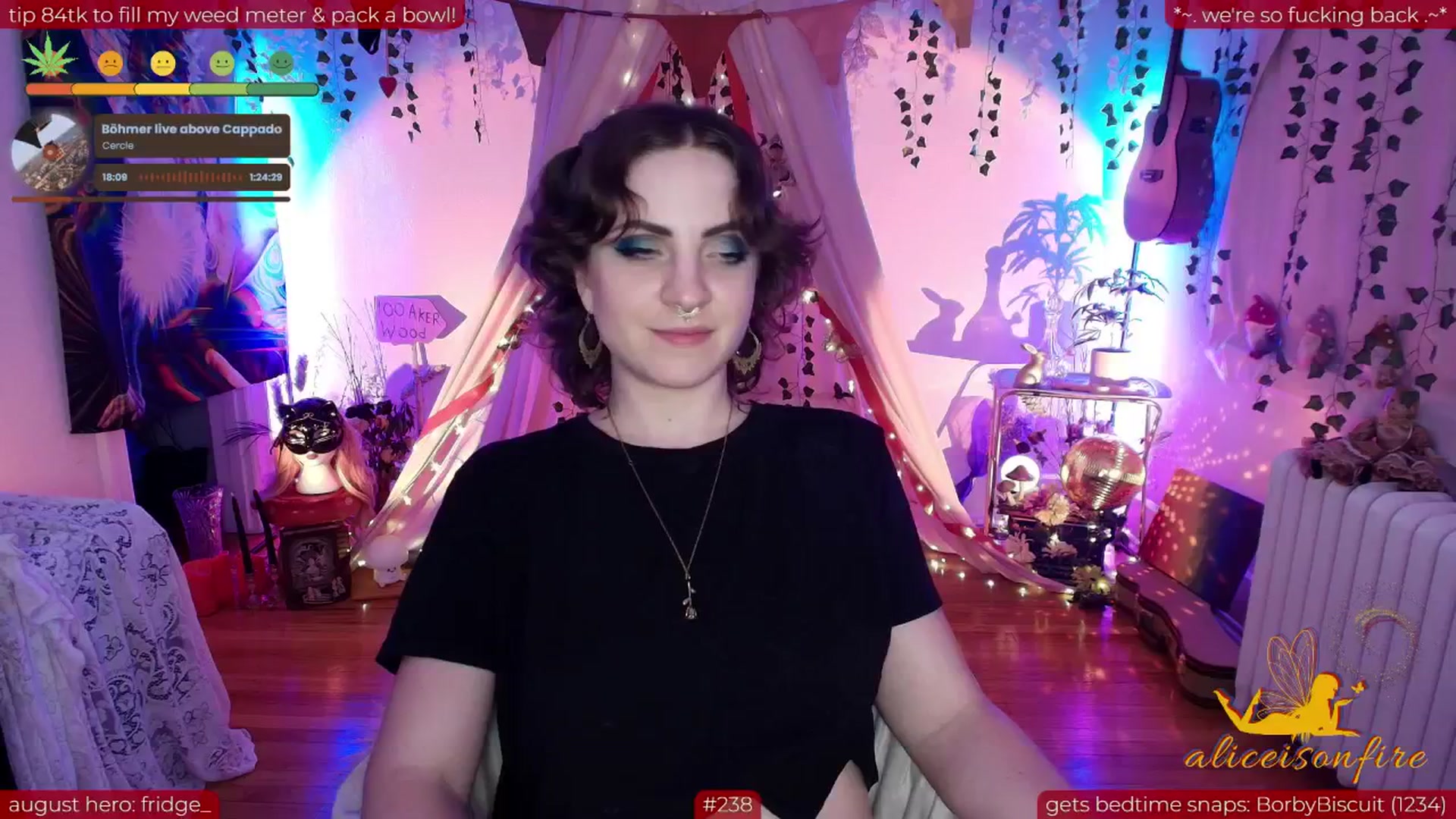 Gallery image thumbnail from aliceisonfire's myfreecams stream on, 08/08/2025, 12:02 image 19 of 20