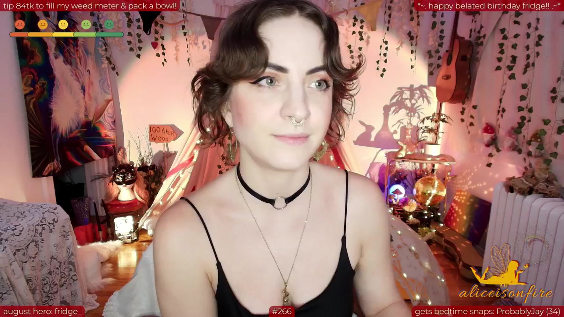 Gallery image thumbnail from aliceisonfire's myfreecams stream on, 08/14/2025, 09:15 image 8 of 20