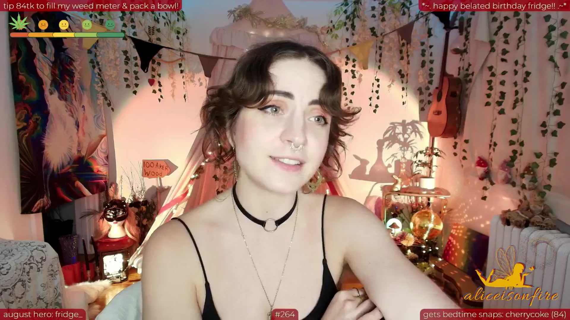Gallery image thumbnail from aliceisonfire's myfreecams stream on, 08/14/2025, 09:15 image 20 of 20