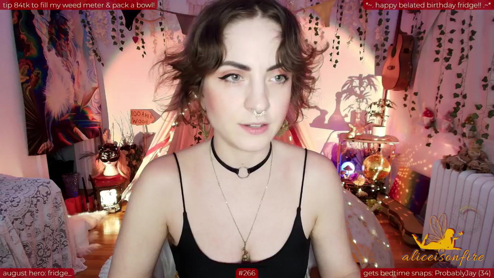 Gallery image thumbnail from aliceisonfire's myfreecams stream on, 08/14/2025, 09:15 image 6 of 20