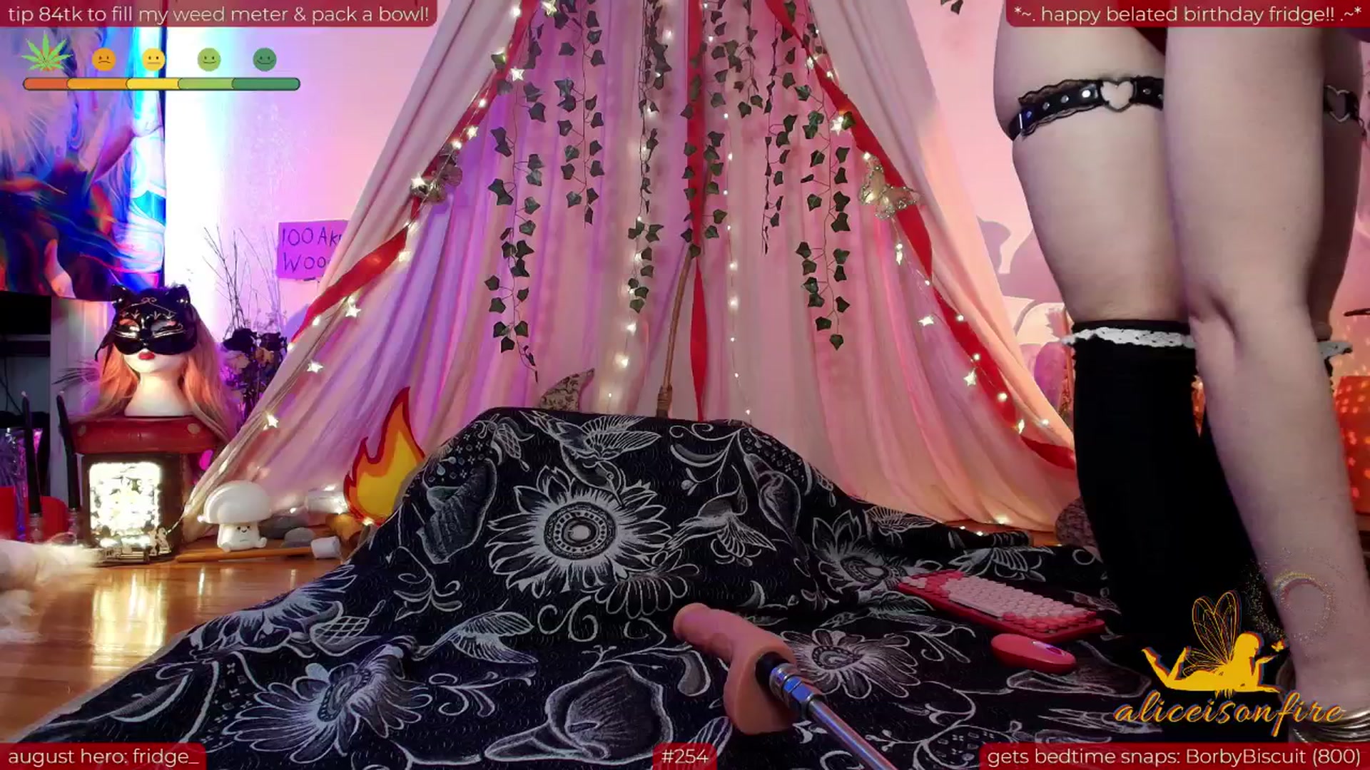 Gallery image thumbnail from aliceisonfire's myfreecams stream on, 08/16/2025, 08:07 image 20 of 20