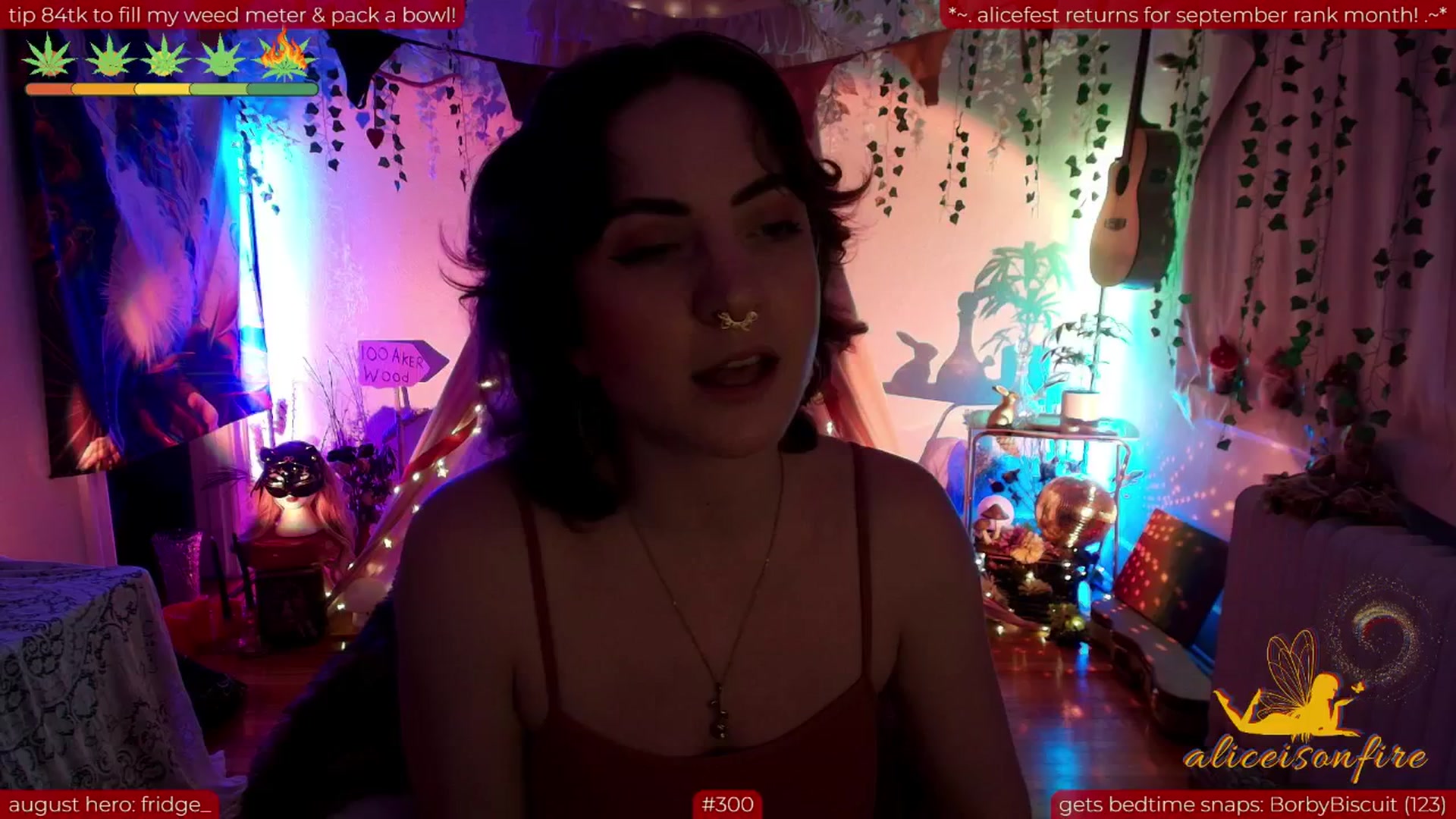 Gallery image thumbnail from aliceisonfire's myfreecams stream on, 08/21/2025, 08:30 image 3 of 20