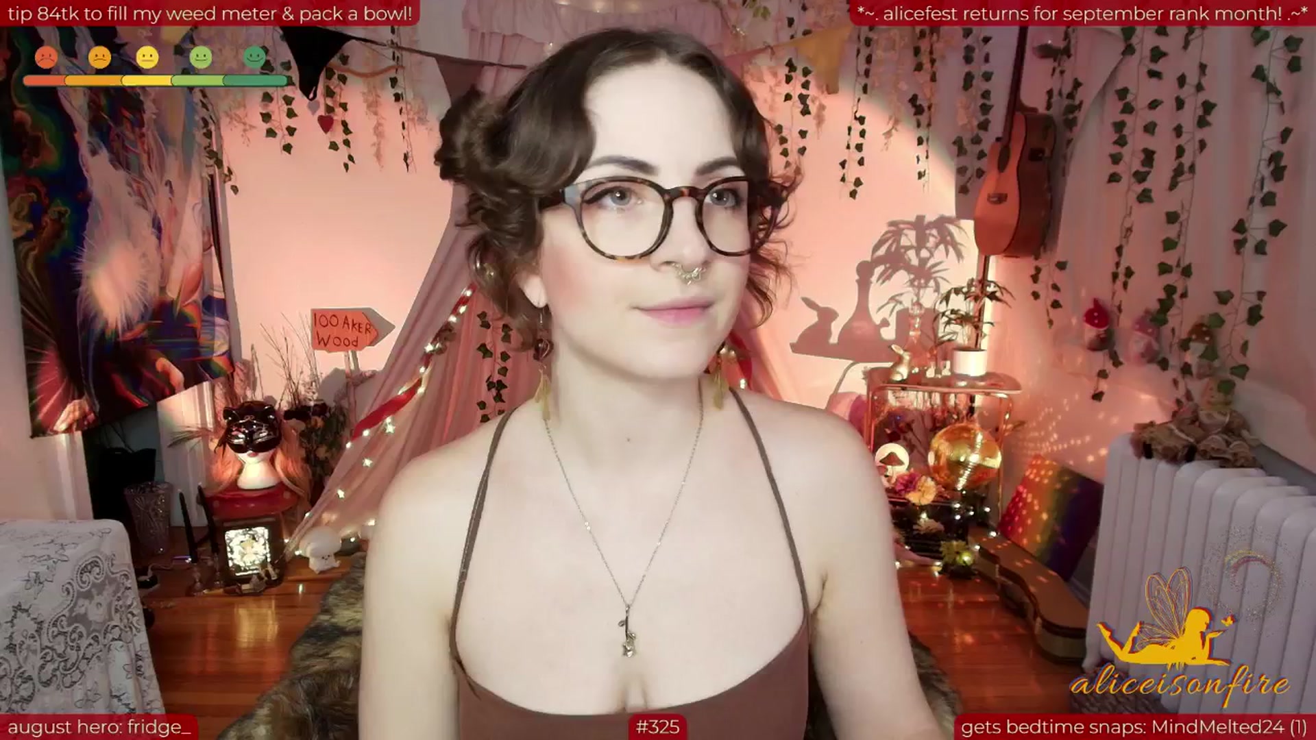 Gallery image thumbnail from aliceisonfire's myfreecams stream on, 08/23/2025, 05:58 image 13 of 20
