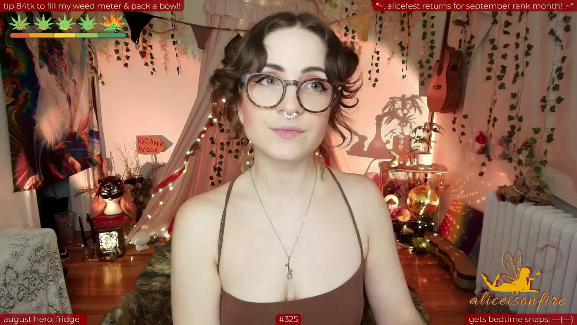 Gallery image thumbnail from aliceisonfire's myfreecams stream on, 08/23/2025, 05:58 image 4 of 20