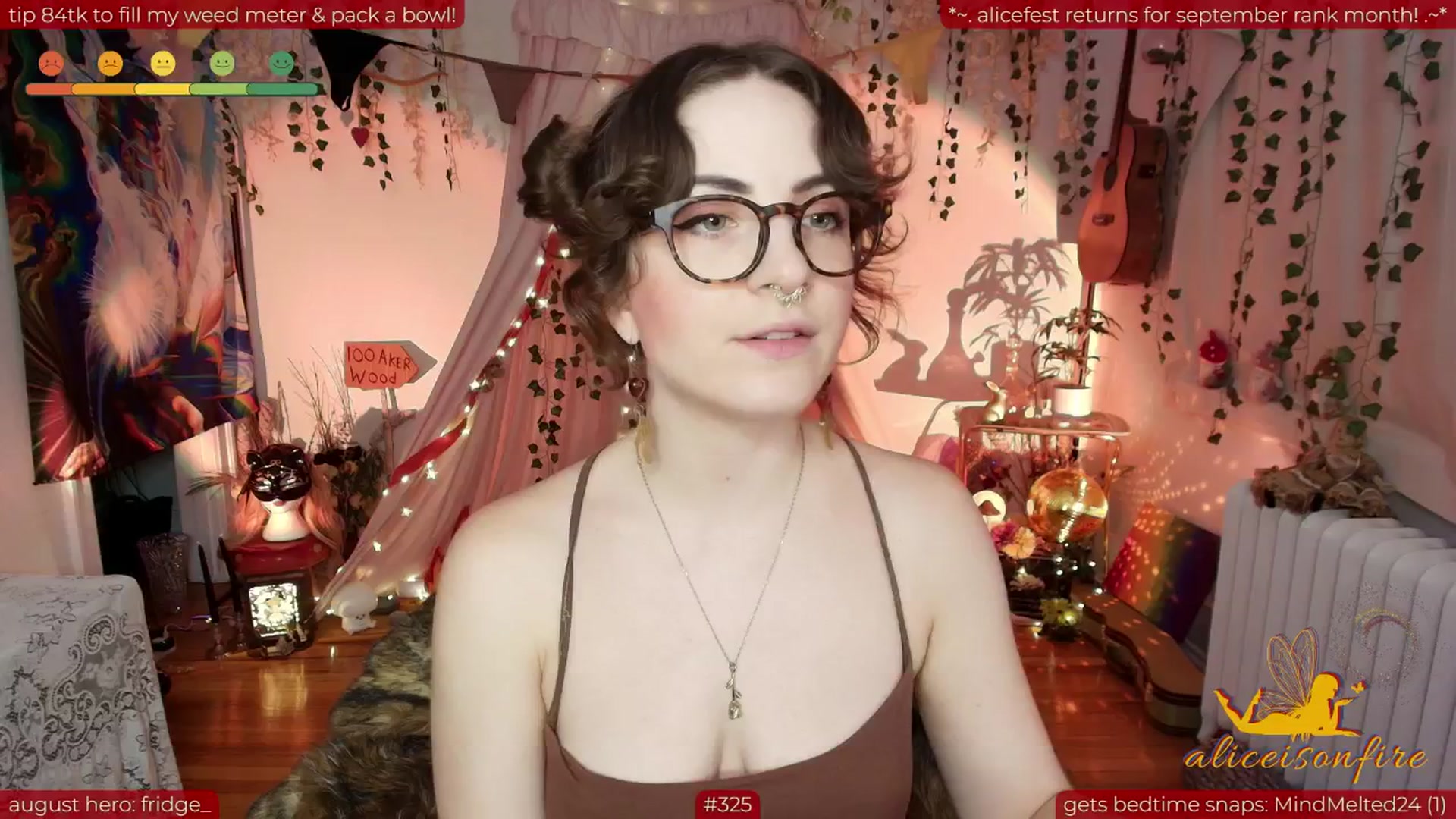 Gallery image thumbnail from aliceisonfire's myfreecams stream on, 08/23/2025, 05:58 image 17 of 20