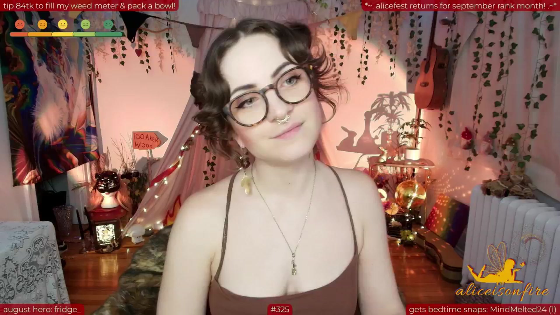 Gallery image thumbnail from aliceisonfire's myfreecams stream on, 08/23/2025, 05:58 image 15 of 20