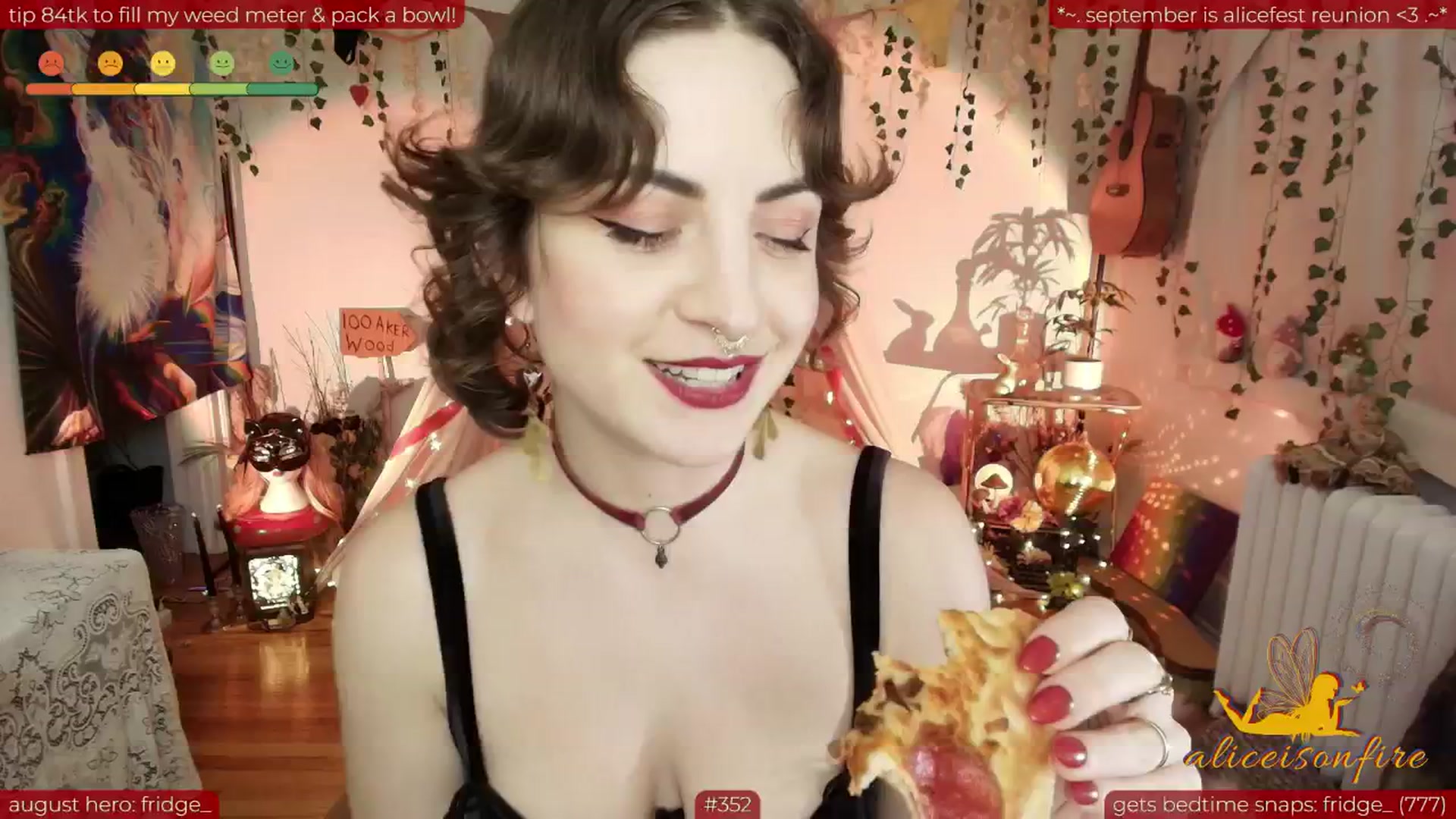 Gallery image thumbnail from aliceisonfire's myfreecams stream on, 08/30/2025, 08:41 image 15 of 20