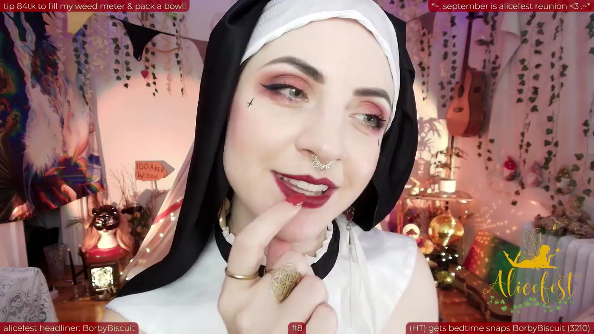 Gallery image thumbnail from aliceisonfire's myfreecams stream on, 09/01/2025, 10:53 image 16 of 20