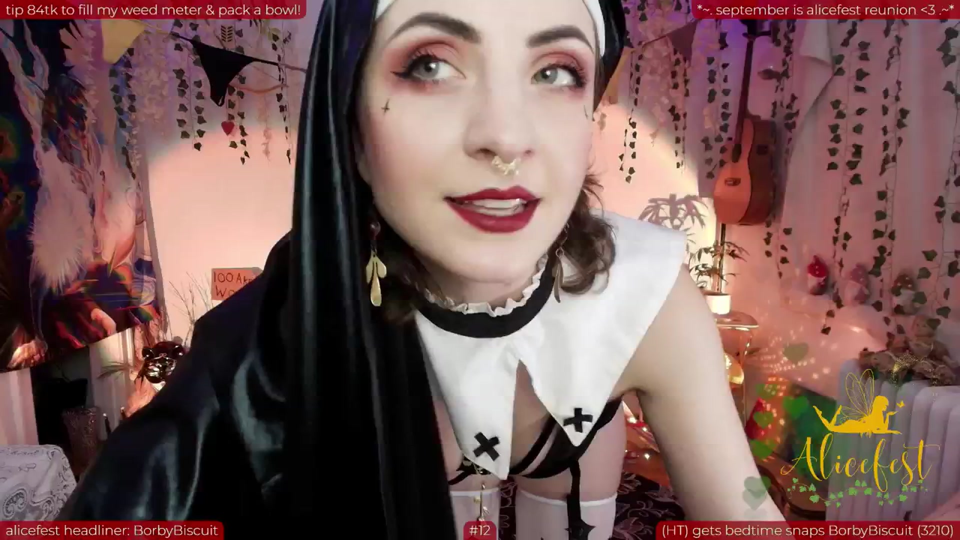 Gallery image thumbnail from aliceisonfire's myfreecams stream on, 09/01/2025, 10:53 image 6 of 20