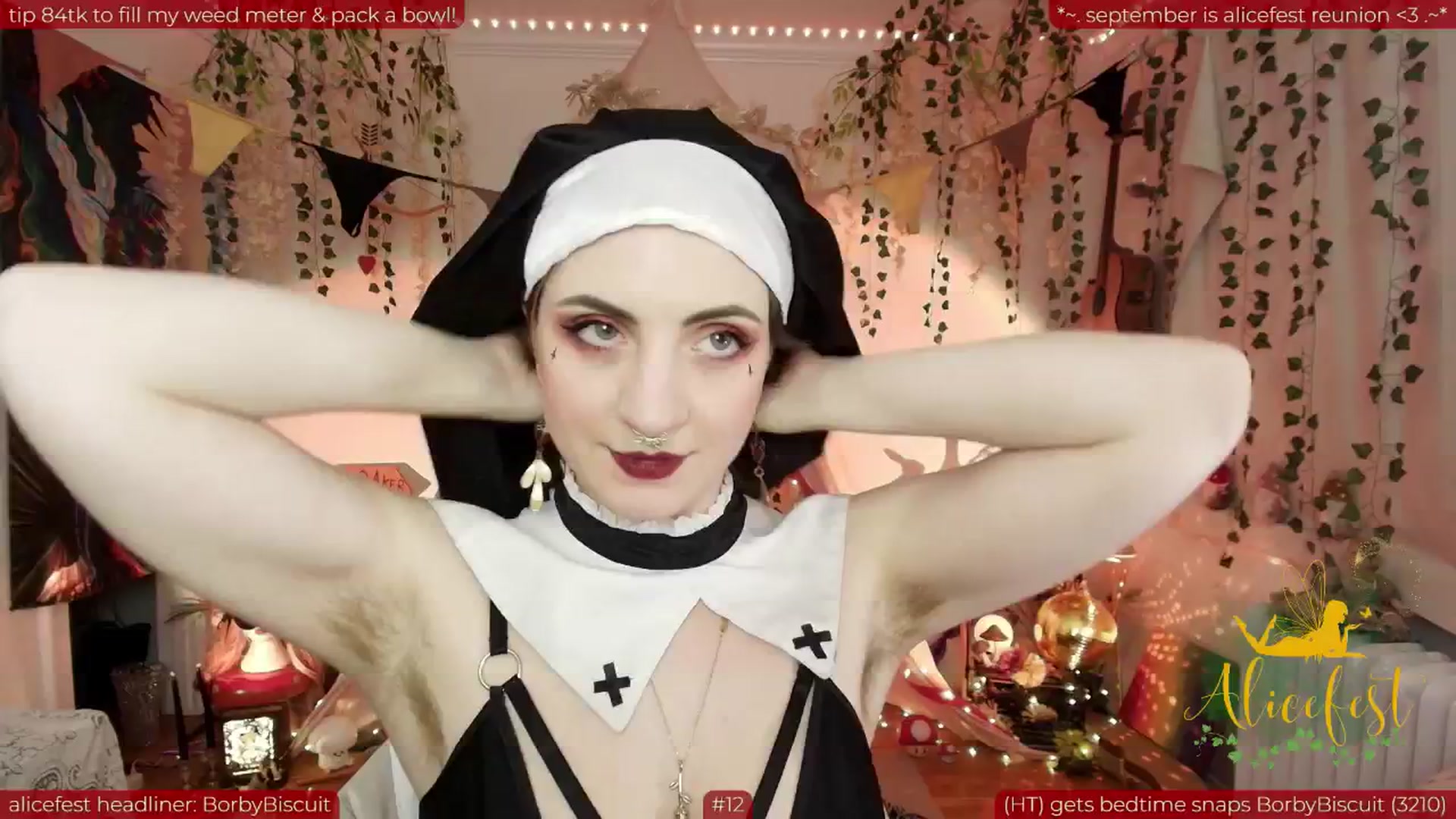 Gallery image thumbnail from aliceisonfire's myfreecams stream on, 09/01/2025, 11:36 image 9 of 20