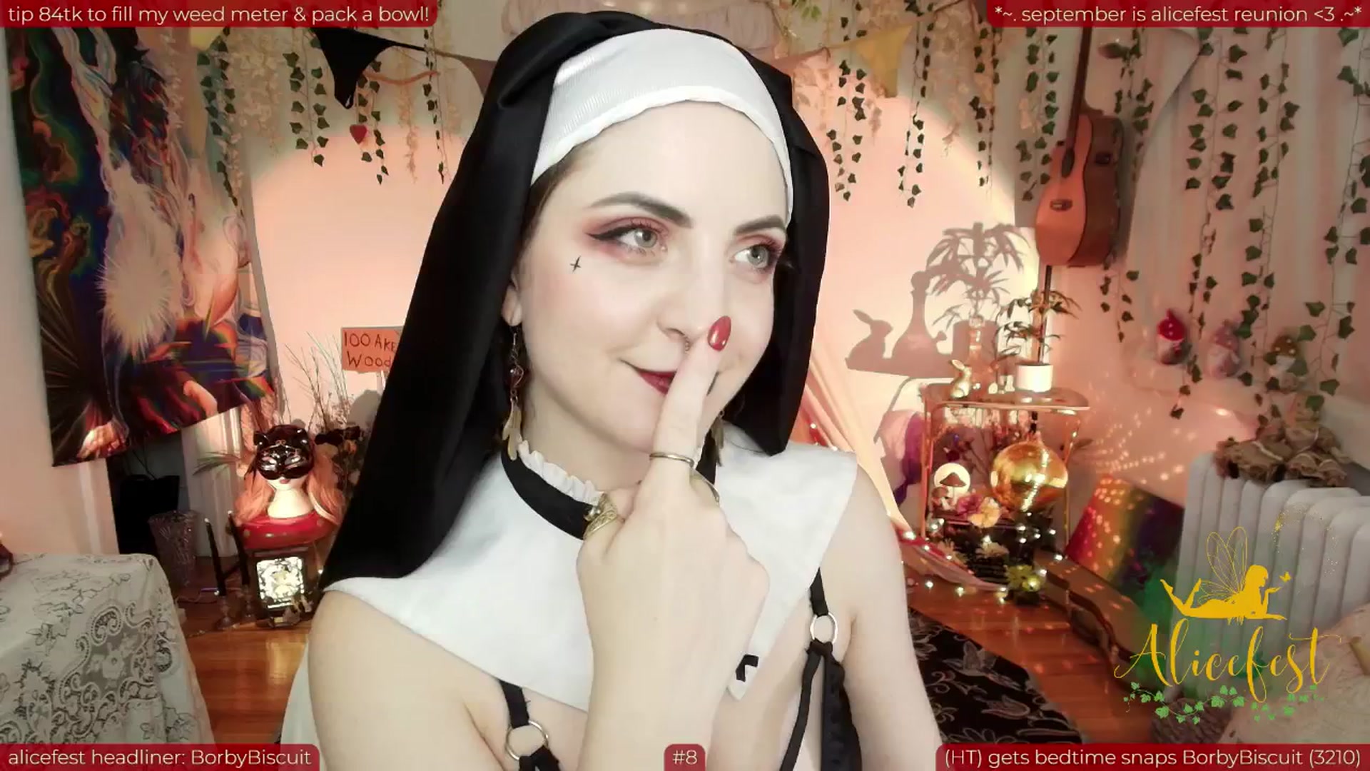 Gallery image thumbnail from aliceisonfire's myfreecams stream on, 09/01/2025, 13:20 image 15 of 20