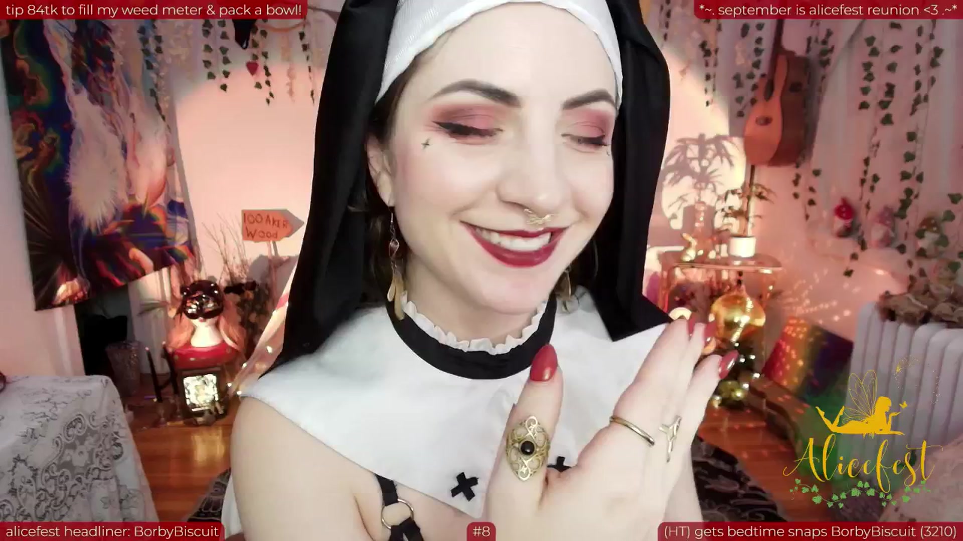 Gallery image thumbnail from aliceisonfire's myfreecams stream on, 09/01/2025, 13:20 image 5 of 20