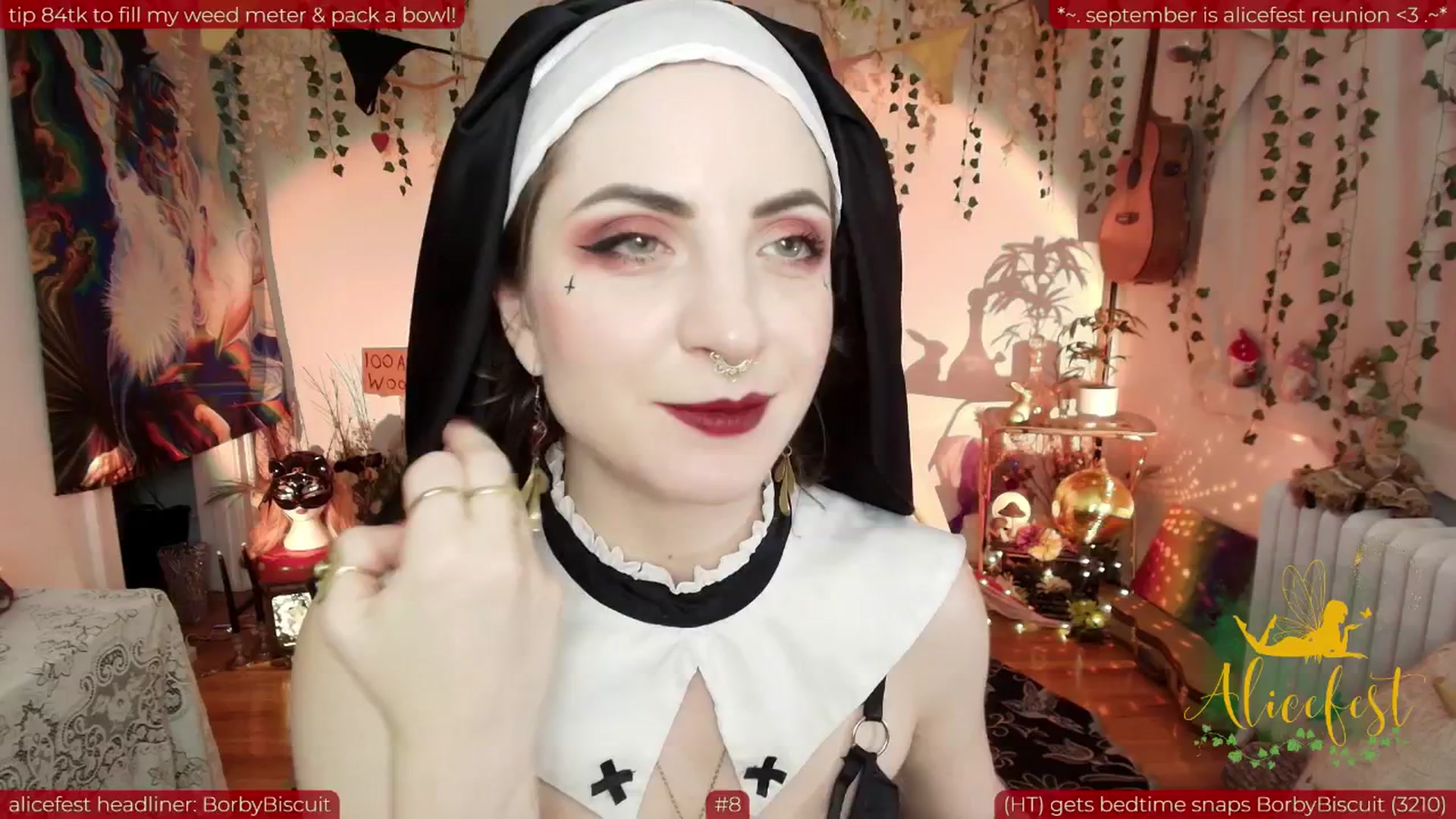 Gallery image thumbnail from aliceisonfire's myfreecams stream on, 09/01/2025, 13:20 image 19 of 20